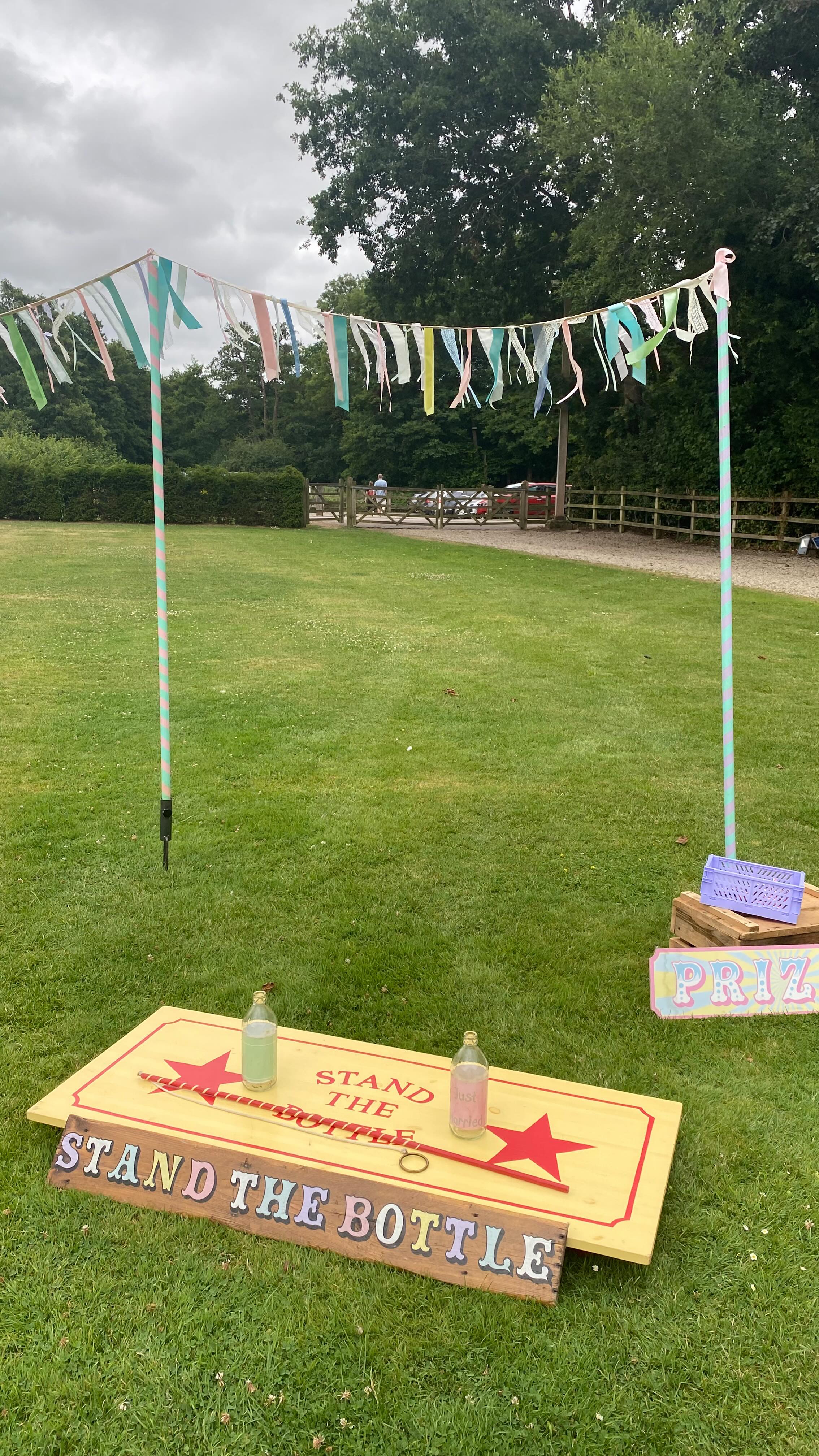 .
✨ Nope it’s not rigged or impossible! ✨
STAND THE BOTTLE
Honestly one of the best games (it’s my favourite) if you havent chosen this game it’s the one to have, trust me!
Comment below if you want to add it to your wedding!
#STANDTHEBOTTLE #WEDDINGGAMES #WEDDINGFUN #drinksreceptioNENETERTAINMENT #FAIRGROUND #TRUSTYOURSUPPLIER #BESTOFTHEBEST #JUSTGAMINGAROUND #NOTRIGGED