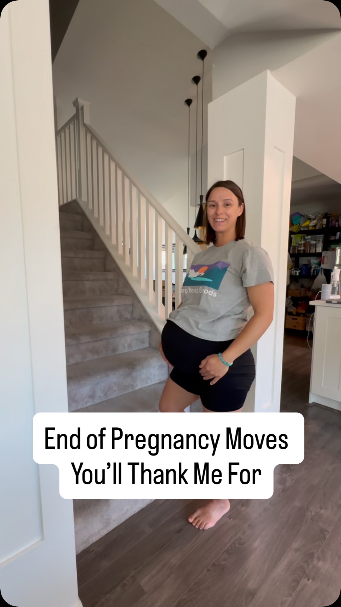40 (almost 41!) weeks 🤰🏻✨
The stairs are my go-to right now! They keep me moving, stretching, and giving baby the best chance at an optimal position for birth.
Sitting for too long this late in pregnancy feels uncomfortable, but just a few minutes of movement makes a world of difference. From pec stretches to squats, every little shift helps bring balance and create space.
Movement is one of the best ways to prepare both body and baby for labour.
📌 𝗦𝗮𝘃𝗲 𝘁𝗵𝗶𝘀 𝗳𝗼𝗿 𝘄𝗵𝗲𝗻 𝘆𝗼𝘂’𝗿𝗲 𝗹𝗮𝘁𝗲 𝗶𝗻 𝗽𝗿𝗲𝗴𝗻𝗮𝗻𝗰𝘆!
✨ Don’t forget my 𝘉𝘶𝘮𝘱 𝘵𝘰 𝘉𝘪𝘳𝘵𝘩 prenatal yoga program is 𝗼𝗻 𝘀𝗮𝗹𝗲 𝘂𝗻𝘁𝗶𝗹 𝗕𝟯 𝗮𝗿𝗿𝗶𝘃𝗲𝘀!
#40weekspregnant #thirdtrimester #pregnancymovement #birthprep #laborprep #prenatalworkout #prenatalmovement #pregnancyexercises #pregnancywellness #pregnancytips #birthpositions #optimalbirthposition #spinningbabies #prenatalyoga #pregnancyyoga #birthready #pregnancylife #pregnancyjourney #bumpupdate #41weekspregnant #latepregnancy