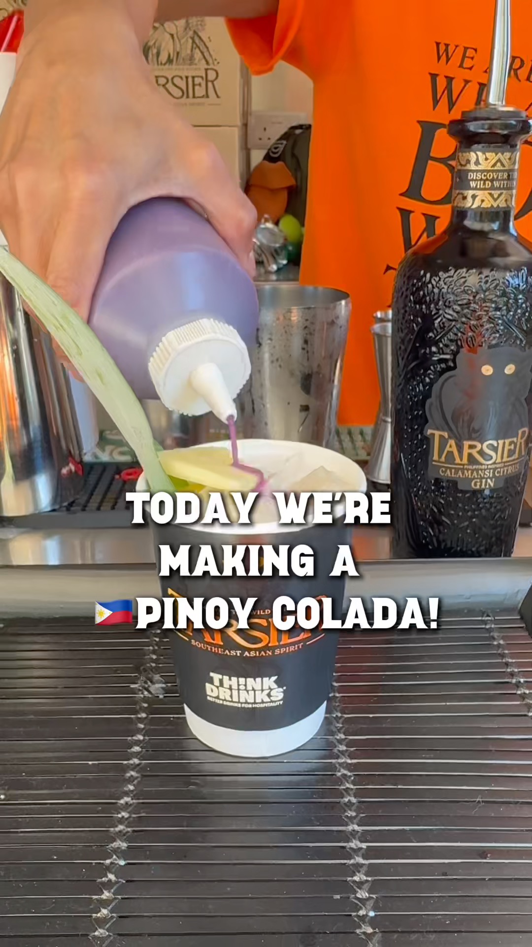 A Purple Pina Colada made with Gin?
Yep, it happened!
Thanks to the awesome team at @wearetarsier Southeast Asian Spirit for this delicious creation that was served during the recent celebrAsia event in London.
Simply add 100ml of @wearethinkdrinks Ultimate Pina Colada to 50ml of Tarsier Calamansi Gin for a truly exciting twist on this ever popular classic!
Ready to Think Smarter and Drink Better?
Drop us a line and let's see how we can add some magic to your cocktail menu!