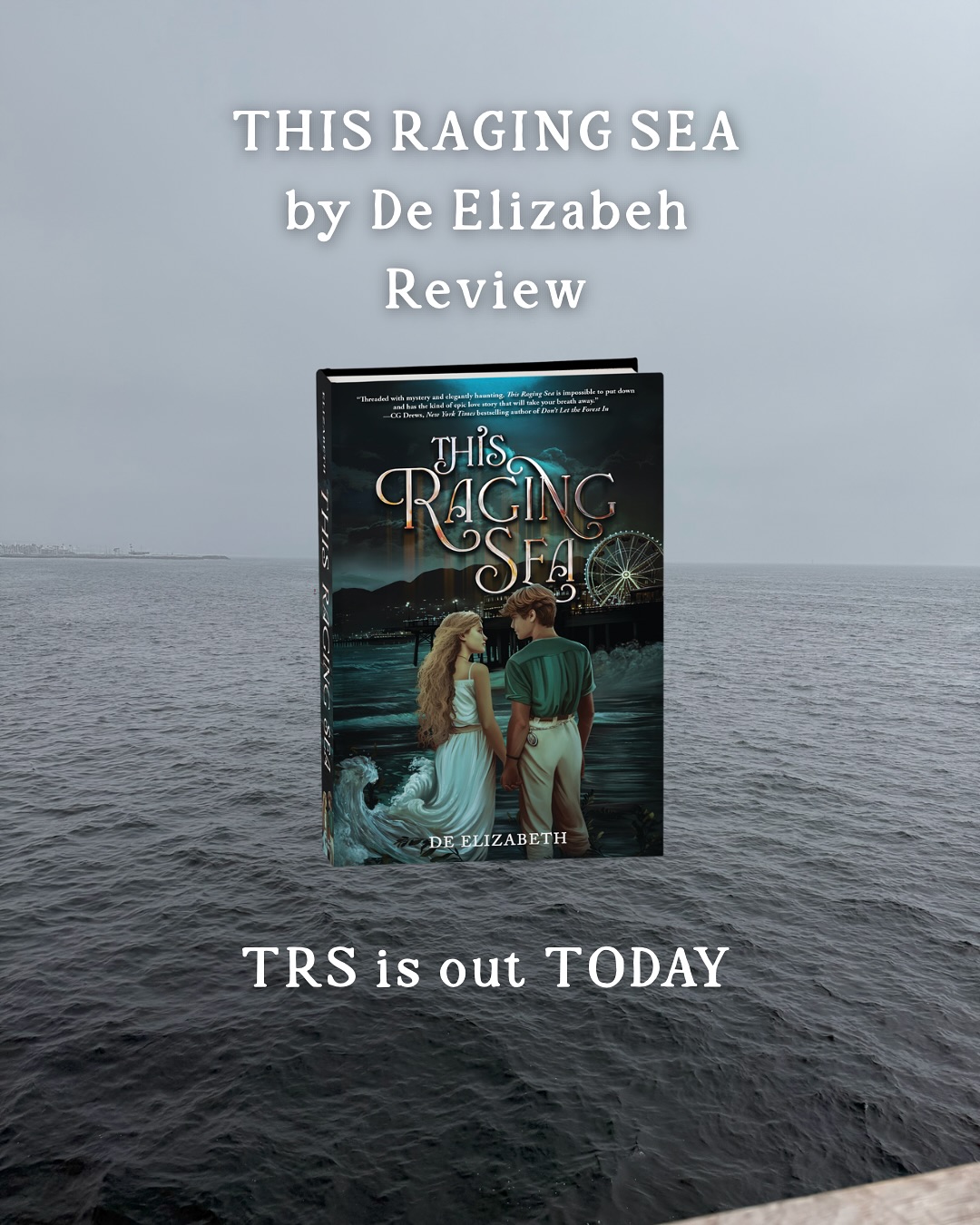 HAPPY BOOK BIRTHDAY TO THIS RAGING SEA, AND DE!!! If you haven’t pre-ordered yet, you better go buy the book!! Or else the Death King will get you! Uhhh… Or, I mean if you want that then… there’s a higher chance he’ll get you if you DO buy the book!! See, everyone wins. Sort of.
In all seriousness, @wordsbyde crafted an amazing debut with characters I’m still thinking about. This hauntingly beautiful story is perfect for the end of summer, and beginning of spooky season! I hope you love Briar and Finn as much as I do!
#thisragingsea #darkfantasy #darkfantasybooks #ilovebooks #bookrecs #yabooks