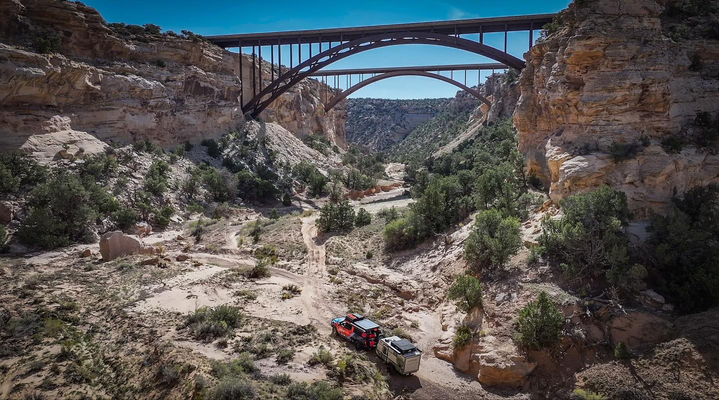 Scouting session in progress for a 2026 4x4 overland tour in the Western U.S. with @kenfaught24 and @the_ridge_way. Stay tuned for details. #offroad #4x4 #overland #locationscouting