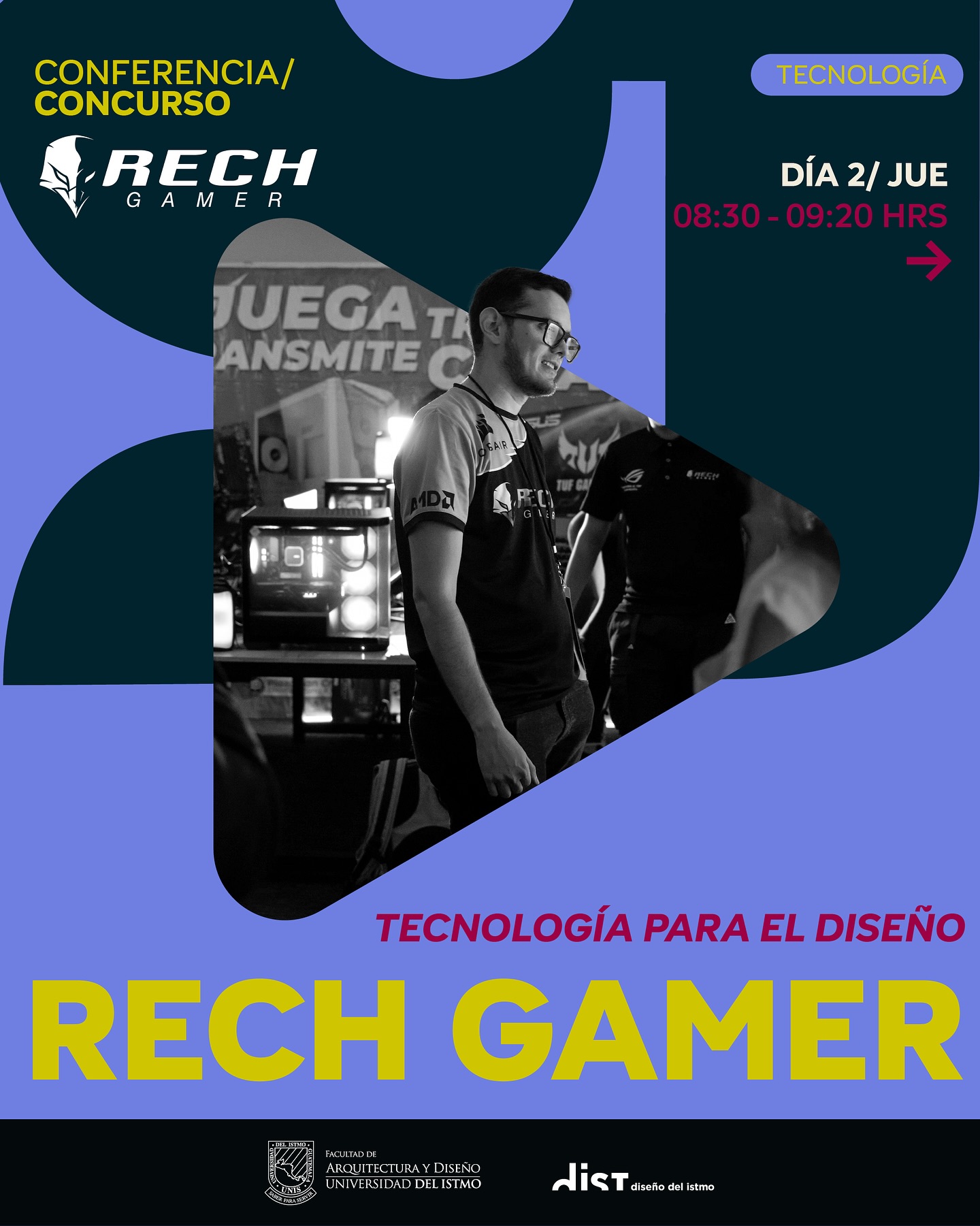 🚨🚨 El jueves 25 tenemos una conferencia con ¡concurso incluido!
A las 8:30 acompáñanos con @rech.gt en “Tecnología para el diseño”, donde descubrirás los componentes clave que potencian tu experiencia creativa: desde procesadores que aceleran tus ideas hasta tarjetas gráficas que hacen que cada render cobre vida.
👉 Obtén las bases tecnológicas para tomar decisiones inteligentes y construir tu propio ecosistema creativo. Porque el diseño no solo depende del talento… también de contar con las herramientas correctas.
🎁 Además, al participar entras al sorteo de
monitores gracias a RECH GAMING.
¡No te lo pierdas y asegúrate de inscribirte! 🎢🥁
