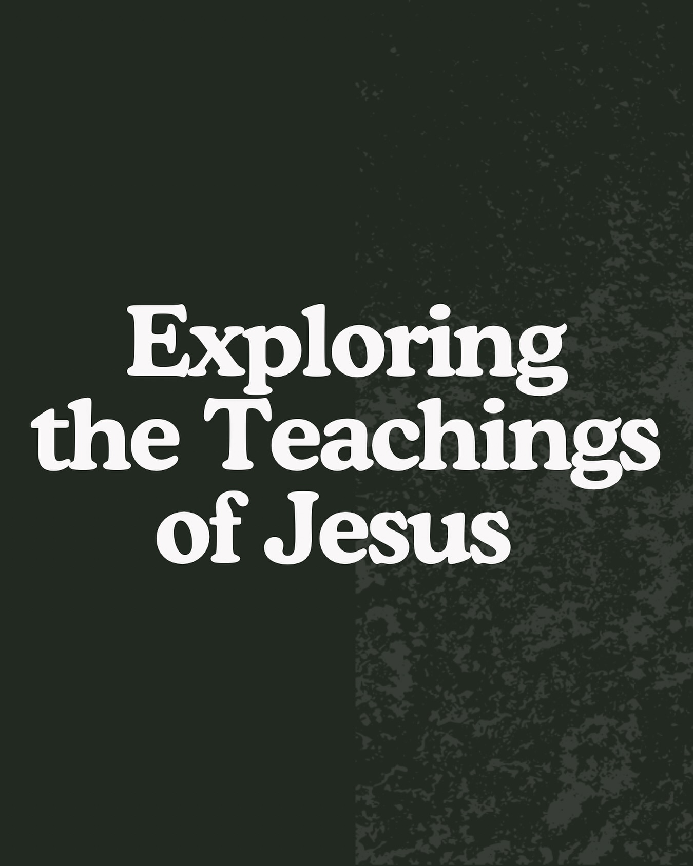 Join us tonight for our Teachings of Jesus Bible study!
This semester we are studying Jesus’ teaching through parables. We study a new parable every week so if it’s your first time joining us, you won’t be behind!
Join us tonight at 7pm in the FLC. All are welcome! Snacks will be provided.