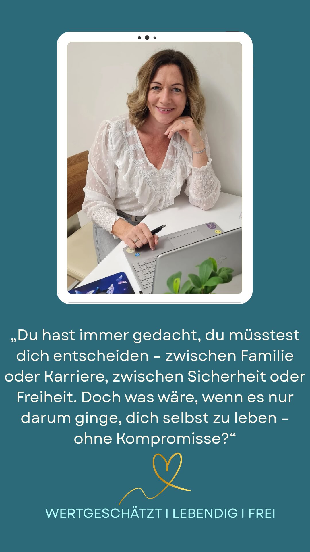 Authentizität bedeutet nicht, es allen recht zu machen.
Authentizität bedeutet, dir selbst treu zu sein.
Deine Grenzen zu spüren.
Deine Intuition ernst zu nehmen.
Und dich frei zu fühlen in deinem eigenen Leben.
Wenn du spürst, dass du bereit bist, deinen goldenen Käfig zu verlassen – dann ist die Ladies Lounge dein Raum.“
👉 „Komm in die Ladies Lounge. Link in Bio.“
Deine Melanie
#authentizitätentfalten #intuitivesleben #seelenkraft #frauimeinklang #soulsistersjourney #spirituelleswachstum #lebendigundfrei #selbstliebereise #authentischleben #fühldichfrei #seelenreading #medium #unabhängig #freiheit #seelendialog