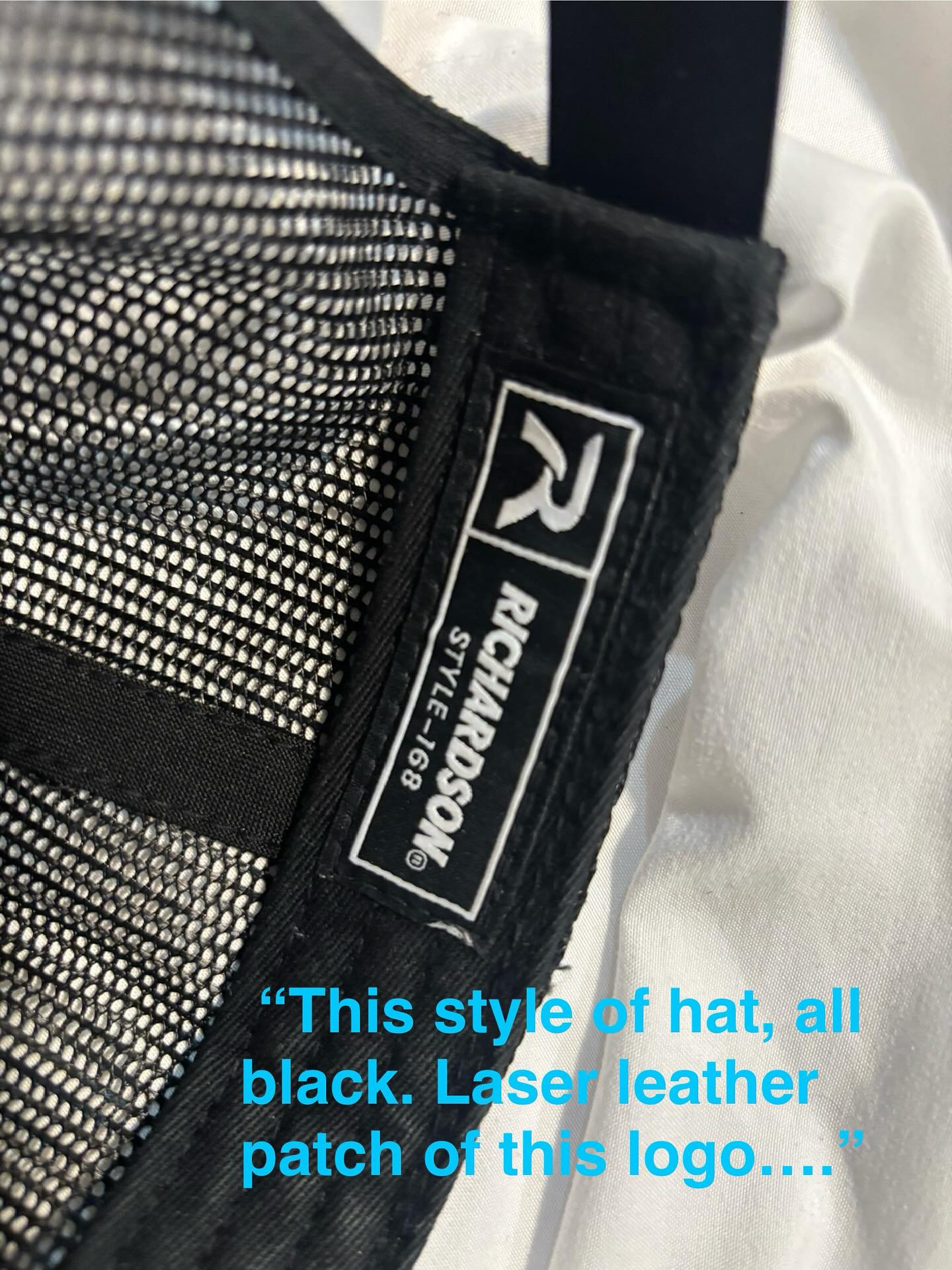 Everything we do starts with a simple idea and a little vision…. Maybe a few small tweaks along the way just to make the highest quality product… This hat stayed the same, just traded out the 168 for a sweat resistant Zapped Osprey!