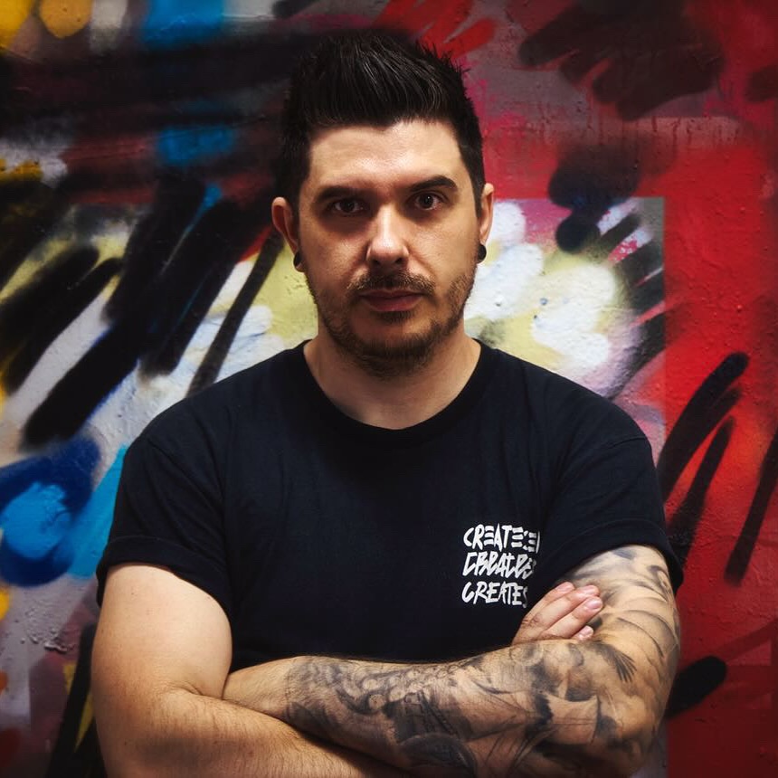 Never felt more excited about the future. I am building something incredible with @createscene and I have an amazing gallery partner backing me as an artist in @castlefineart. Thank you to everyone who has taken an interest in what I’m building at the moment 🙏🏼🎨🖤