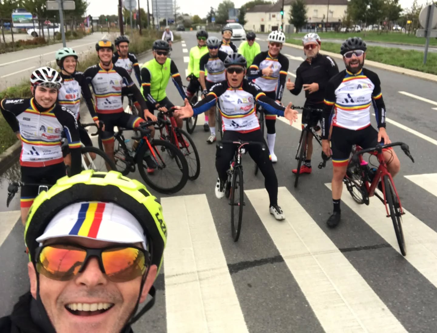 #ABCcyclos 🟦🟨🟥
Une bien belle sortie ce matin pour le groupe cyclo 😀