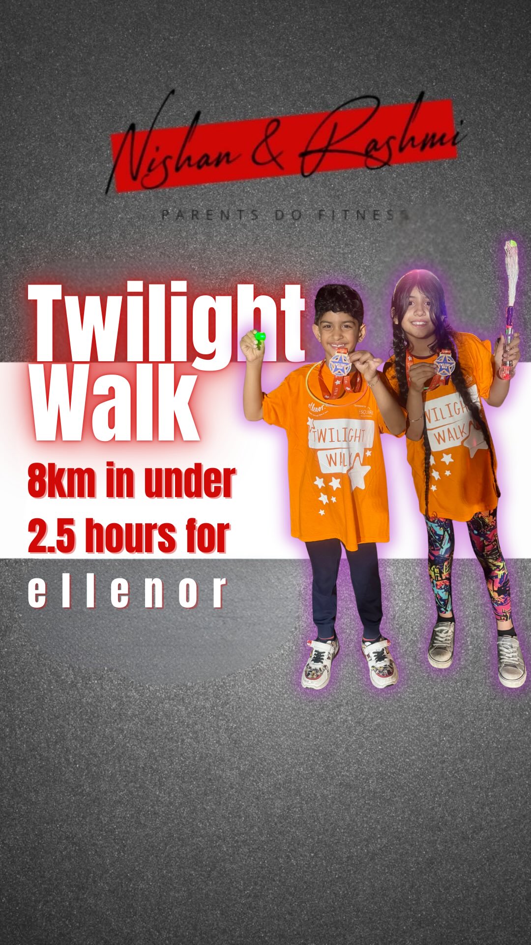 ✨@ellenorcharity Twilight Walk 2025 - the kids (aged 8 and almost 6) attempted their first 8km walk at night, whilst I worked on taking content for ellenor. Here’s what it looked like… ✨
🧡 Their fundraising page is now up for anyone wishing to donate - tap the link in bio on @parentsdofitness account or visit: https://ellenorhospices.enthuse.com/pf/nishan-dhanda
Thank you for your support 🙏🏽
#twilightwalk #twilightwalk2025 #gravesend #gravesendkent #gravesendgurdwara #charityevents #activekids #gravesendkids #gravesendbusiness #gravesendwalk