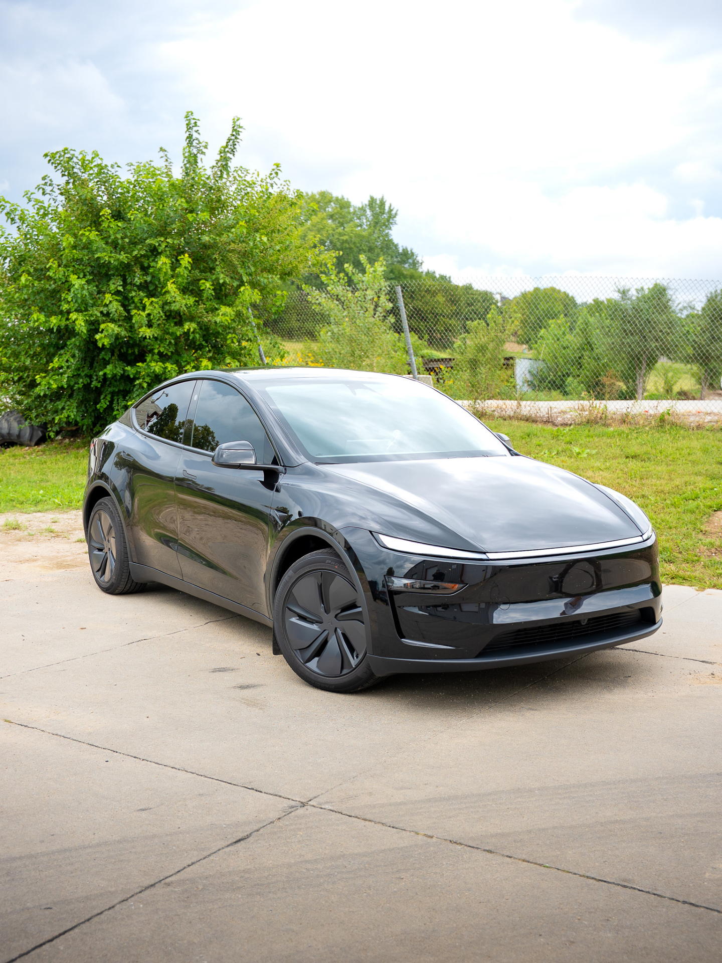 Sharper look, cooler ride. Tinted and transformed. 🖤 #TeslaLife #HunchoTints #OmahaWindowTint #WindowTinting #SupportLocal #LocalShop #CarComedy #fyp #reels