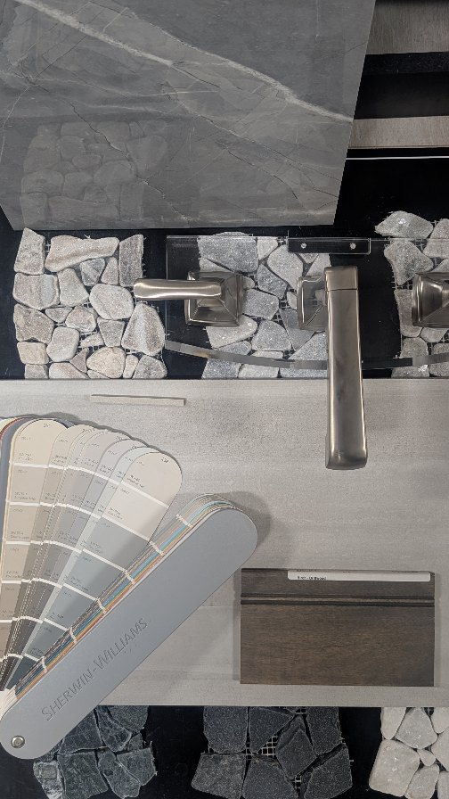 Color-out days are our favorite days ๐
From roof color to tile grout, most selections for your dream home come to life right here in our showroom. Our color-out process makes designing your custom home easy, exciting, and completely personalized ๐ก๐จ
#qualityhomesofpc #customhomebuilder #swflhomebuilder #over30yearsexperience #colorout #interiordesign #tileselectrions #woodcabinets #paintselections