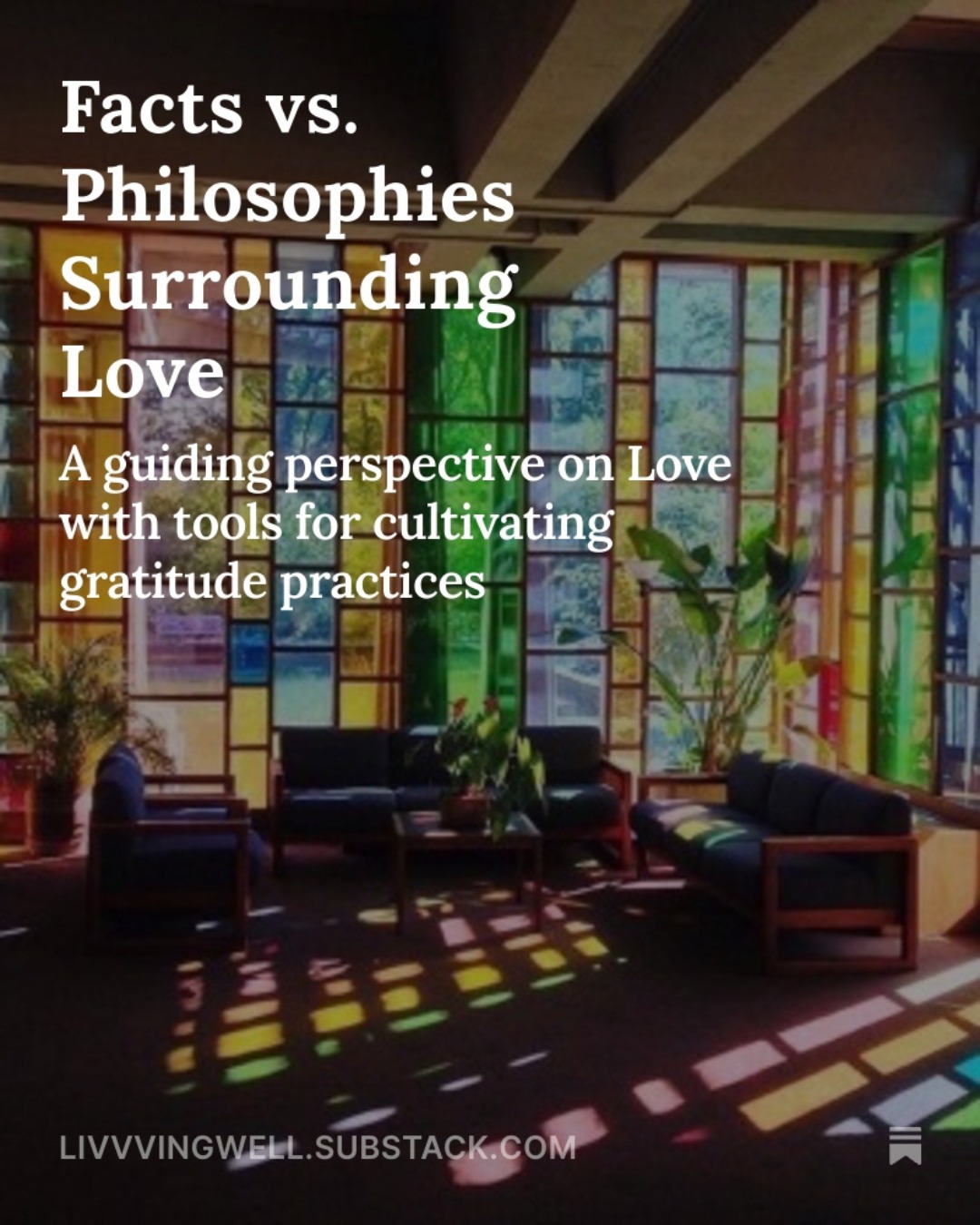 What if your belief about love is actually just an opinion you can question?
In this Substack post I unpack Facts vs. Philosophies around love, and share tools to cultivate gratitude that change how you show up.
So, which philosophy about love do you carry most proudly — or most painfully?
Comment below. This piece on Facts vs. Philosophies + gratitude tools, may loosen what’s stuck.
Curious? Read it now.
Link in bio 🔌