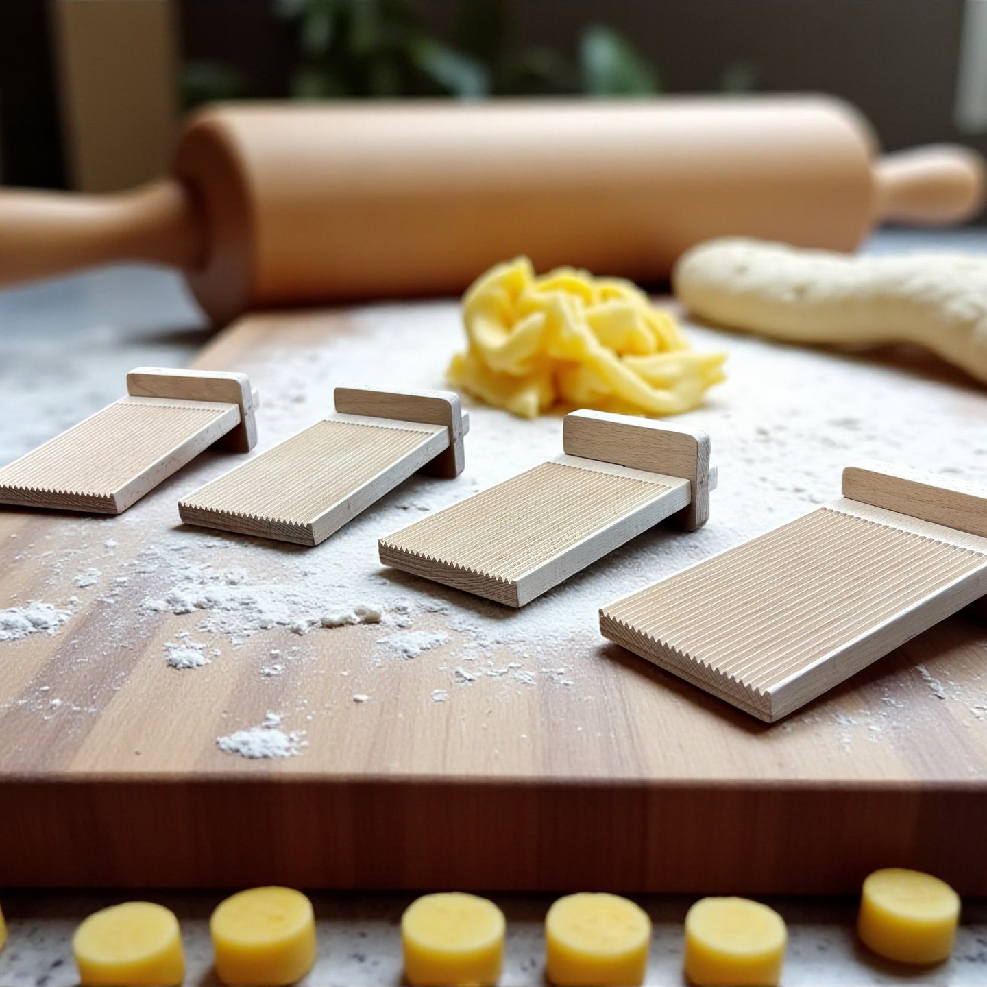 From our Kaneohe workshop to the heart of an Italian kitchen.
A batch of custom gnocchi boards—each one milled, sanded, and finished by hand for flawless pasta ridges. 🌿
#Gnocchi #CustomKitchenware #Woodworking #MadeInHawaii #CraftedWithCare #FamilyOwned #IslandMakers
Woodwork Designs Hawaii, located in Kaneohe just a few minutes from the H3 and Likelike Highway, is a family-owned business and a perfect hub for creativity and expertise. We specialize in high-quality woodworking, millwork, jointing, planing, resawing, custom fabrication, CNC work, laser engraving, and a complete sewing shop for machine proficiency. We offer free consultations and cater to homeowners, craftsmen, and businesses, providing personalized experiences tailored to each client's unique needs. Our custom creations include custom cabinetry, commercial displays, urns, awards, plaques, memorabilia, paddles, custom signs for homes, family name plaques for entries, and much more. "Building relationships from our hands to yours."