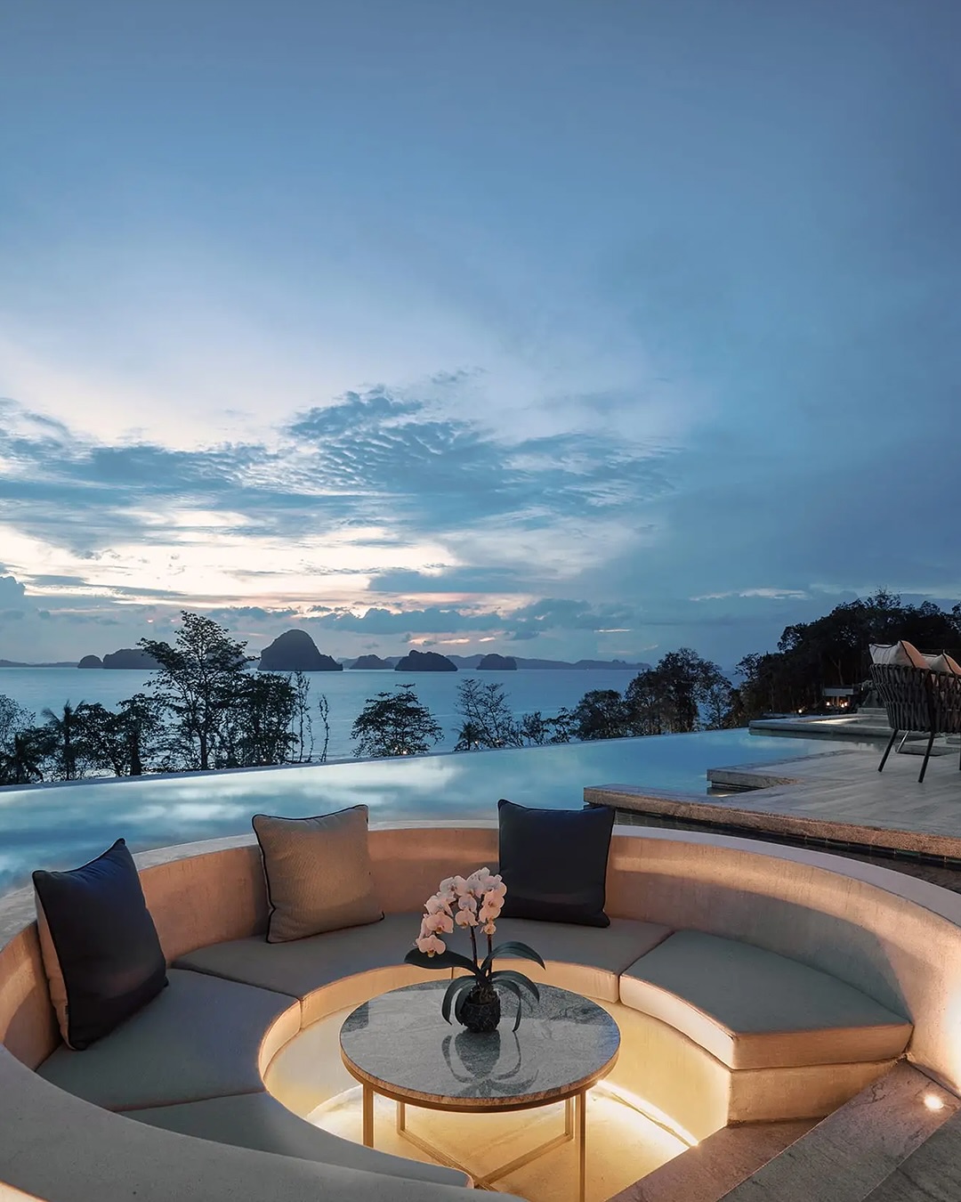 At Banyan Tree Krabi (@banyantreekrabi), luxury and adventure merge amidst the dramatic cliffs, emerald jungles, and turquoise waters of southern Thailand. Inspired by Jurassic World Rebirth, the “Jurassic Explorer” package offers an exclusive journey through the film’s most iconic locations, including the stunning Hong Island and the winding Klong Root canal.
Guests enjoy private tours guided by experts, exploring hidden corners of this cinematic landscape while experiencing the resort’s signature attention to detail and immersive hospitality.
Each villa provides a serene retreat, where the natural beauty of Krabi is complemented by sophisticated design and thoughtful amenities.
From sunrise over limestone cliffs to sunset reflections on the water, every moment is designed to inspire awe and wonder. Banyan Tree Krabi transforms the thrill of adventure into a refined, unforgettable experience, inviting travelers to reconnect with nature, embrace exploration, and discover the extraordinary.
#BoulevardierLife
#LuxuryTravelAgency
#BanyanTreeKrabi
#LeBoulevardierTravel
#JurassicWorld