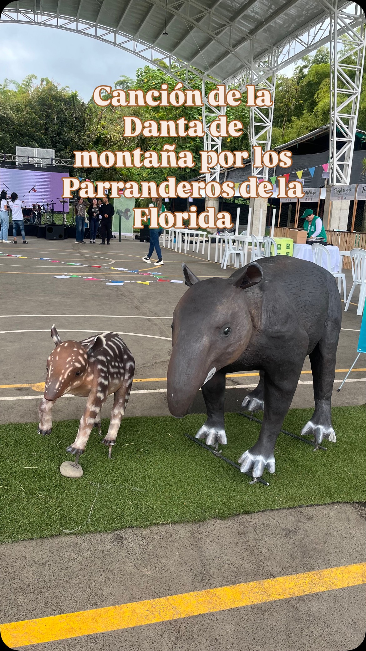 Canción a la Danta de Montaña 🗻🏔️
Sabías qué en el corregimiento de la Florida en Pereira se le hizo una canción a la Danta de Montaña?
los Parranderos de la Florida @florida_sound_ sacaron esta canción para homenajear a Tapirus Pinchaque, una especie de vital importancia para la cuenca del río Otún, la cuenca madre de Pereira. Esto ocurrió en el marco del festival de la Danta de Montaña impulsado por @carderrisaralda @camiloangel16 @festivalavesutp y @mercaflori
Una canción hermosa con puro talento montañero.
¿Qué les pareció?