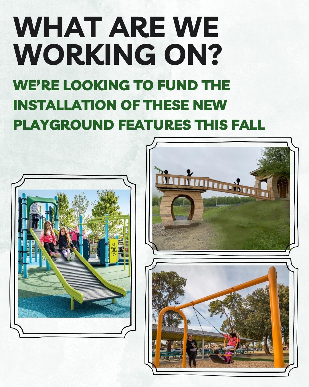 Curious as to what we have coming down the pipeline? A lot of our projects will be Grant specific, such as these. With our continued efforts to raise matching funds, we can do more and more!🔥