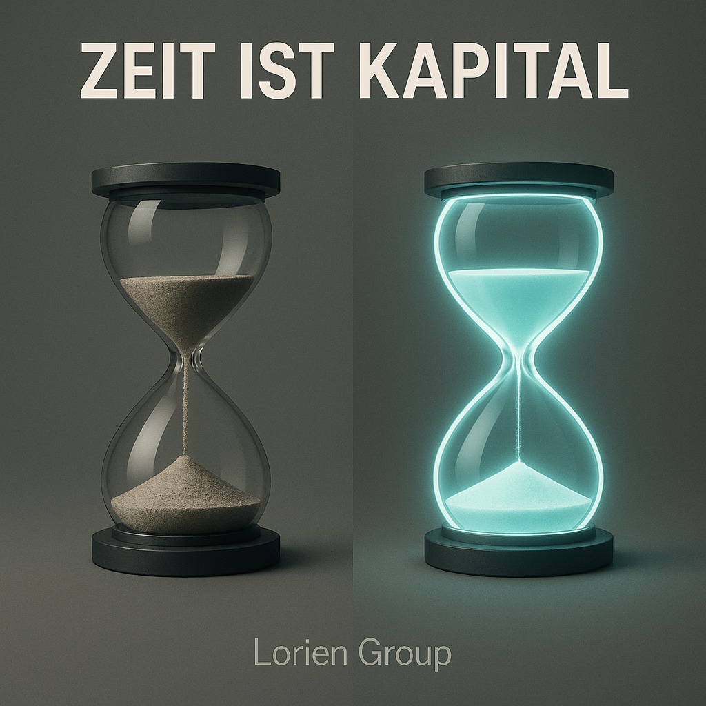 Zeit ist Kapital. Wer sie verschwendet, verliert Chancen. Lorien Group unterstützt KMU, Prozesse zu beschleunigen und Freiräume zu schaffen – damit Energie dort eingesetzt wird, wo sie den grössten Effekt bringt.
#KMU #Effizienz #Zeitmanagement #Schweiz #Prozessoptimierung