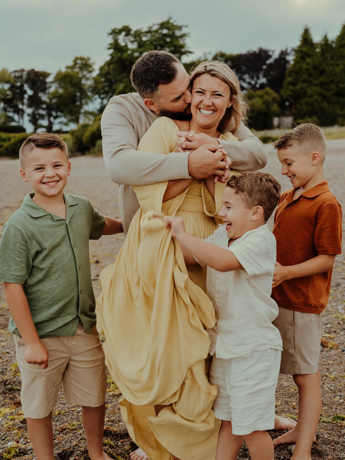 So much love and so many laughs during this family session at my favorite beach!