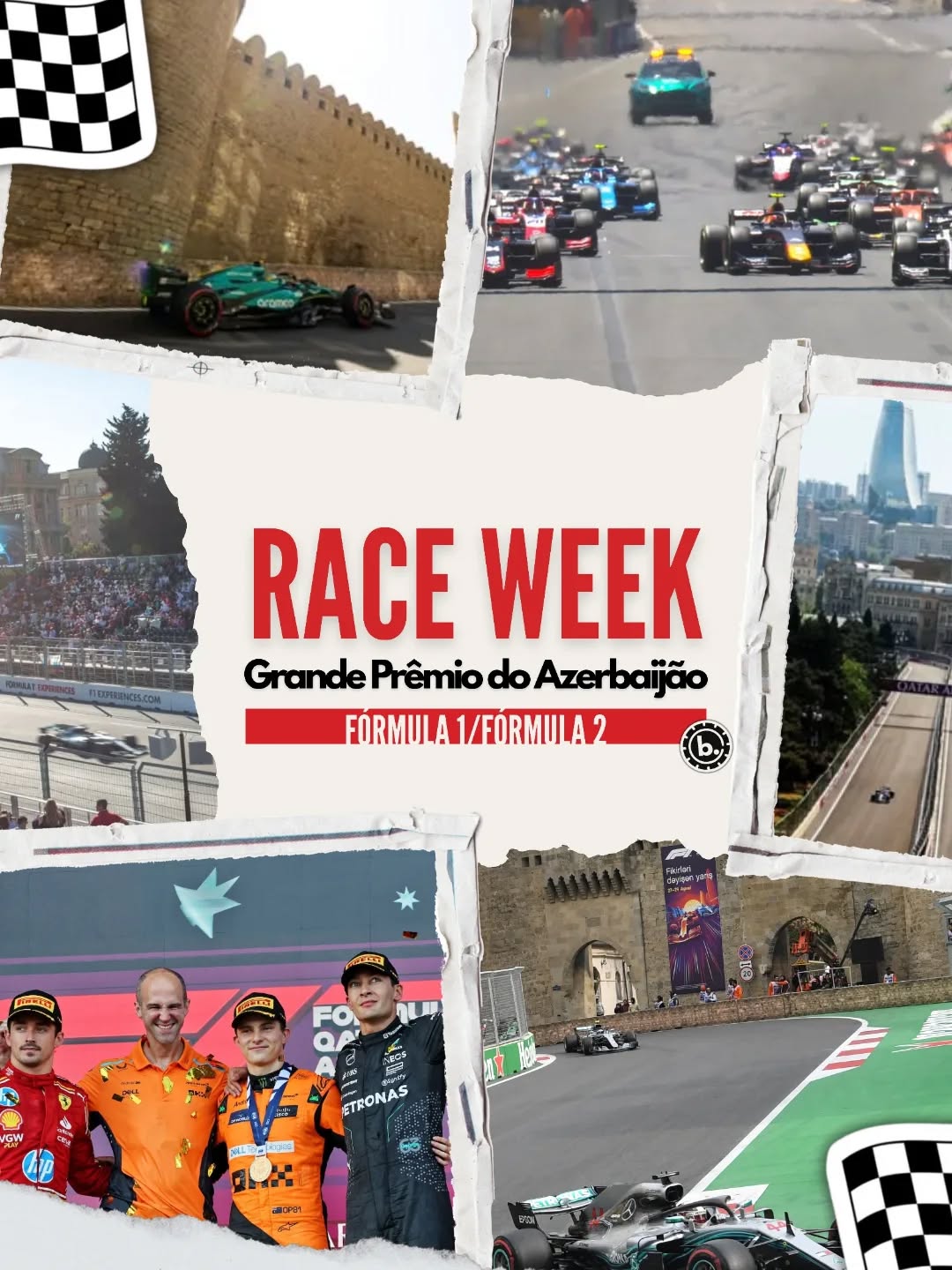 Entre os dias 19 e 21 de setembro acontece o Grande Prêmio do Azerbaijão🏁
O Circuito da Cidade de Baku contará com disputas da Fórmula 2 e da Fórmula 1. Quem será que leva a melhor?
Para mais informações, acompanhe o @boxboxboletim
#f1 #baku #azerbaijangp #azerbaijao #formula1 #formula2
