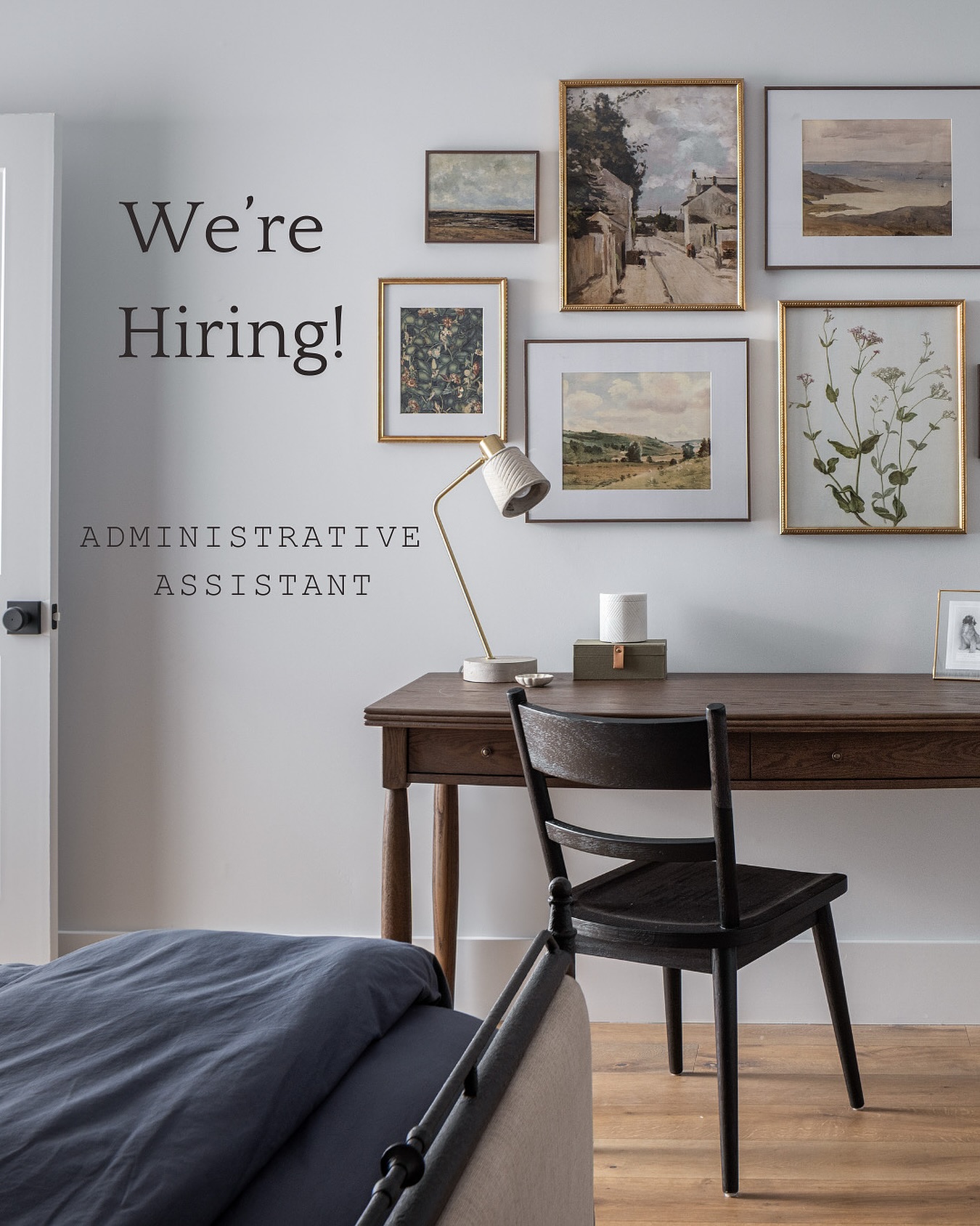 Our team is growing and we are in need of a part-time administrative assistant!
- We are looking for an ultra-organized, self starter to run our office and support our team
- 20-25 hours per week
- Located in Warren, RI
- Background in business/ office management
- Must love interior design and dogs!🐶
Interested? Please email nicole@threesparrowshome.com for more info!
#hiring
#rijobs
#rhodeisland
#career
#designjobs
#administrativeassistant