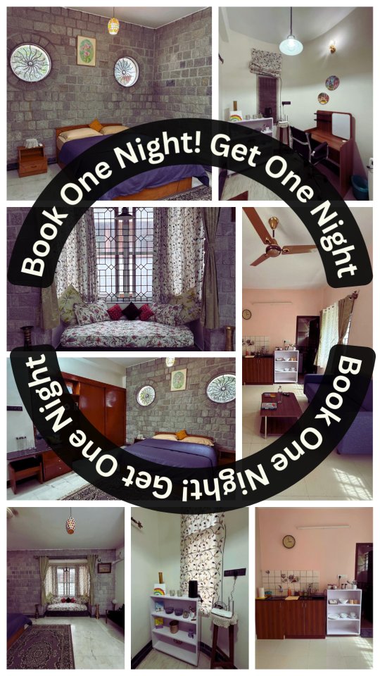 You getaway just got sweeter 💖🤌🏻✨
BOOK 1 NIGHT ----> GET 1 NIGHT at our Ulsoor, Banglore Pad!
**Limited period offer**
Comment *Ulsoor* to book your stay today!
#BOGO #thepineapplepads #Freestay #Giveaway