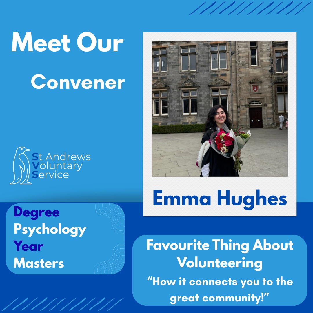 Welcome back to another year in St Andrews. Here at SVS, we have a brand-new committee, so without further ado, I present to you Part 1 of our committee introductions for this year.