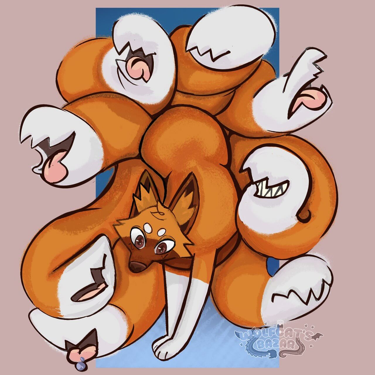 My latest #furry #drawing