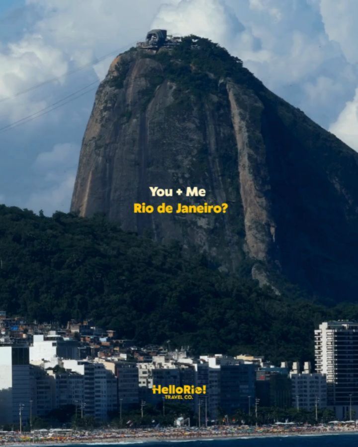 Send to someone who would love to spend a perfect day like this in Rio 🇧🇷✨️
