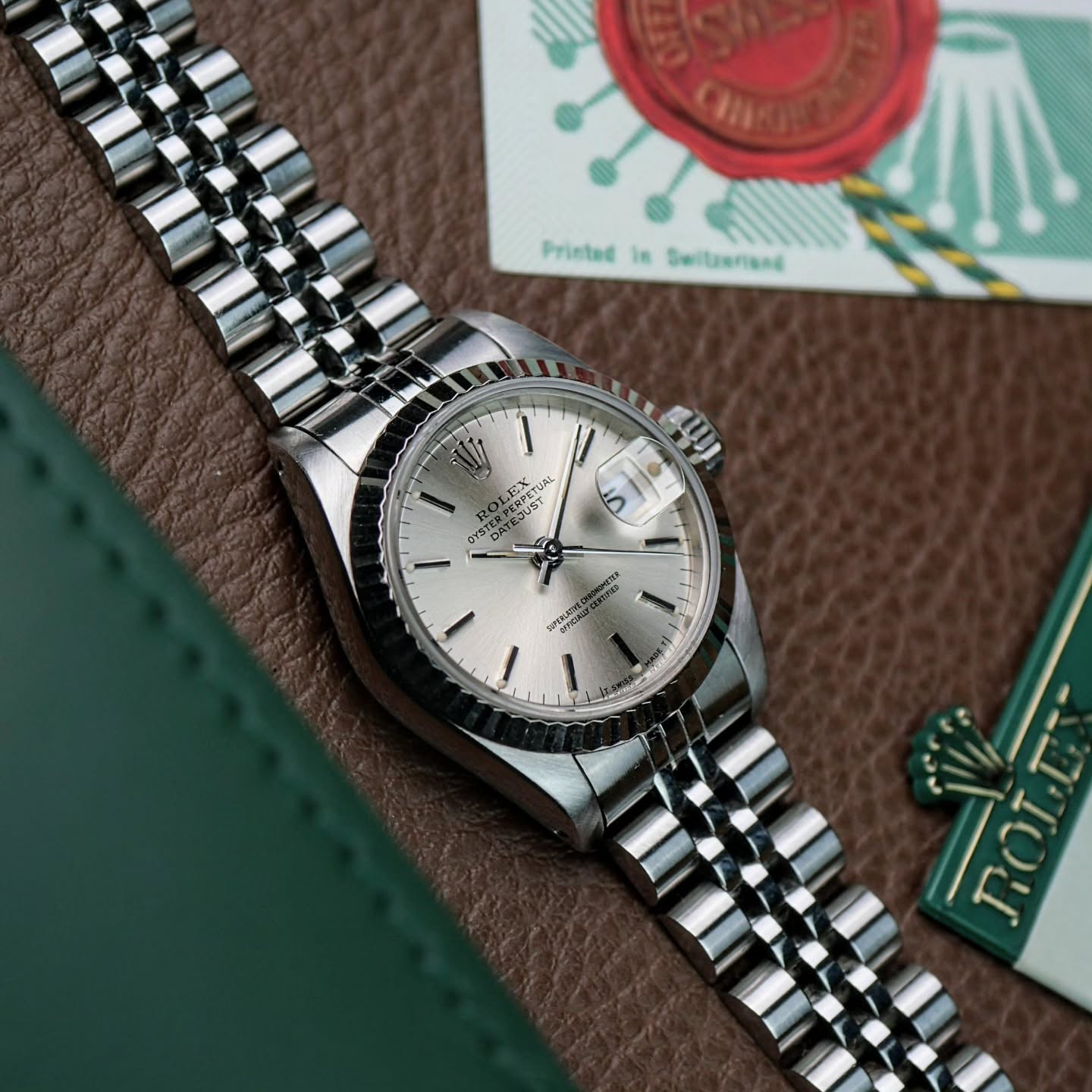 Rolex Lady-Datejust 26
⌚️ Ref. 79174
⌚️ Papers
⌚️ Diameter: 26mm
⌚️ Year: 1988
#Rolex #Datejust #watch