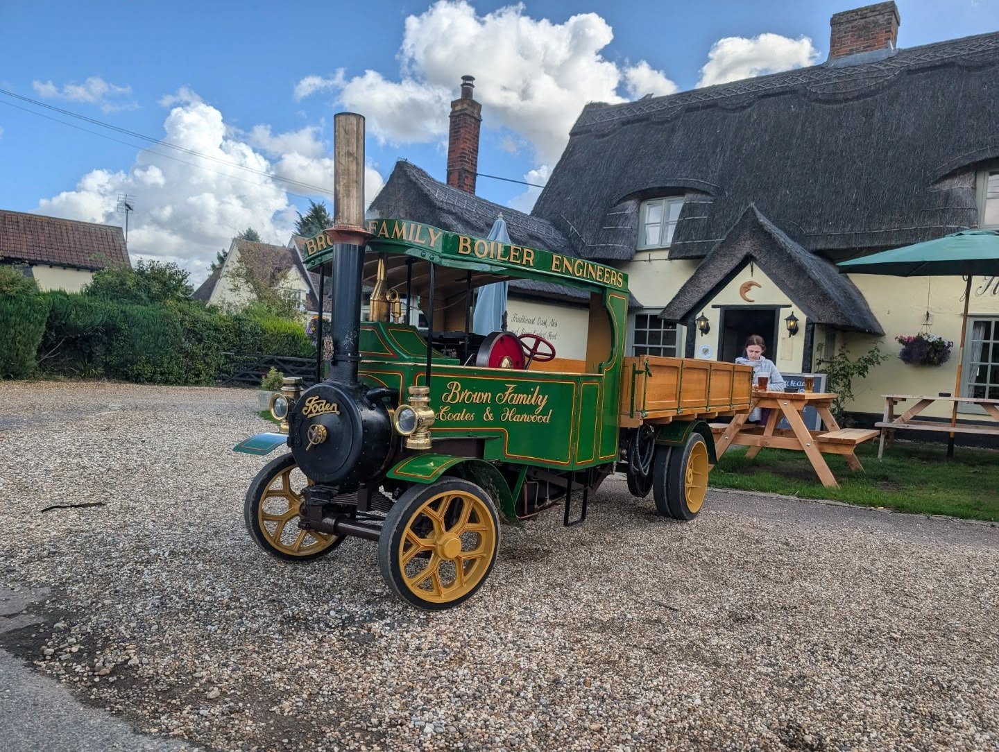 The other week we had the obligatory run out for a celebratory shandy on another 6" Foden we recently completed. The engine come to us looking 80% built but got a full strip down for a check over and paint. The colour scheme really stands out on the road and rally field and with the additional advertising boards around the cab roof differentiates it a bit further from other Fodens. Paint work was all done in house using automotive grade 2k paints matched to traditional colours with lining and signwriting completed by Stuart Duncumb.
The engine had some other modifications including:
- high pressure valve chest drain valve
- improved double high arrangement
- electric bulbs fitted in the traditional lights
- under cab lighting
- brake mods
- custom made coal box
After a couple of weekends running with the owner it has come back to us for a check over and will be having some other mods including re-routing of the blower so it can be operated from the cab.
If you are interested in any of our build, repaint or restoration services for your projects please see https://www.legacyvehicles.co.uk/workshopservices