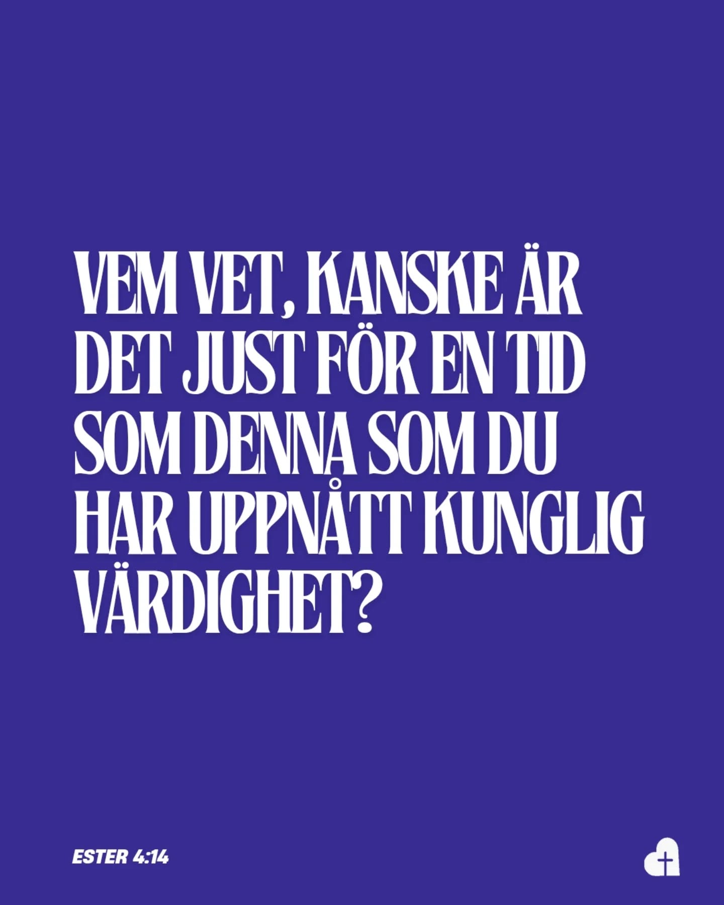 Från söndagens predikan i @pingsthallsta - Drottning Ester stod inför valet att tiga eller tala. Hon valde modet och räddade sitt folk. Hon var där för en tid som denna.
Du och jag är också satta här, just nu, inte av en slump. När mörkret växer är det tid för ljuset att lysa starkare.
Du är kallad. Du är rustad. Du är sänd.
För en tid som denna.