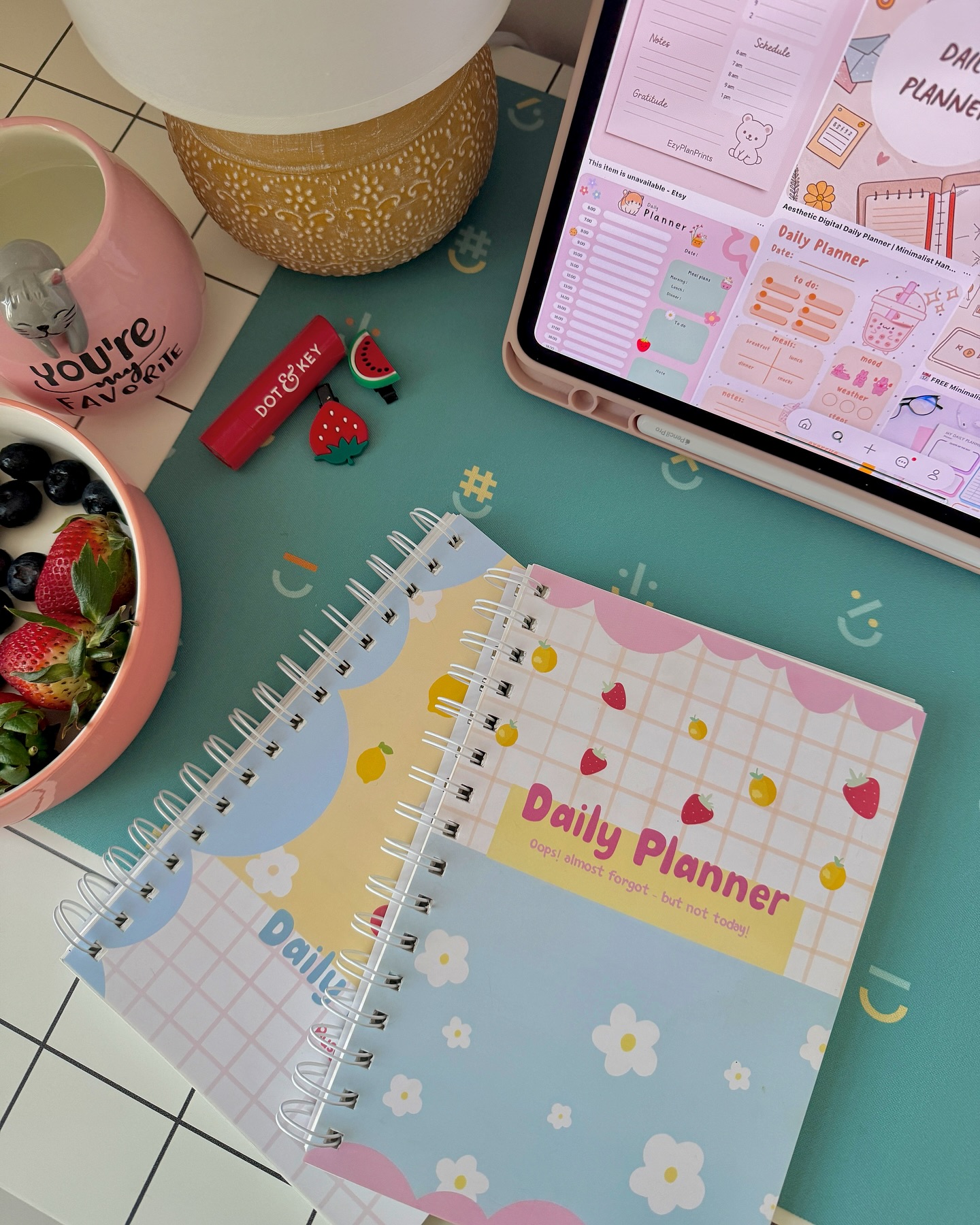 Your day, your way — with Ilming’s Daily Planners🍓
.
.
.
.
.
#IlmingPlanners #DailyPlanner #StationeryAddict #PlanWithIlming #PlannerVibes #OrganizedWithLove #StationeryGoals #PlanningMadePretty #CutePlanners