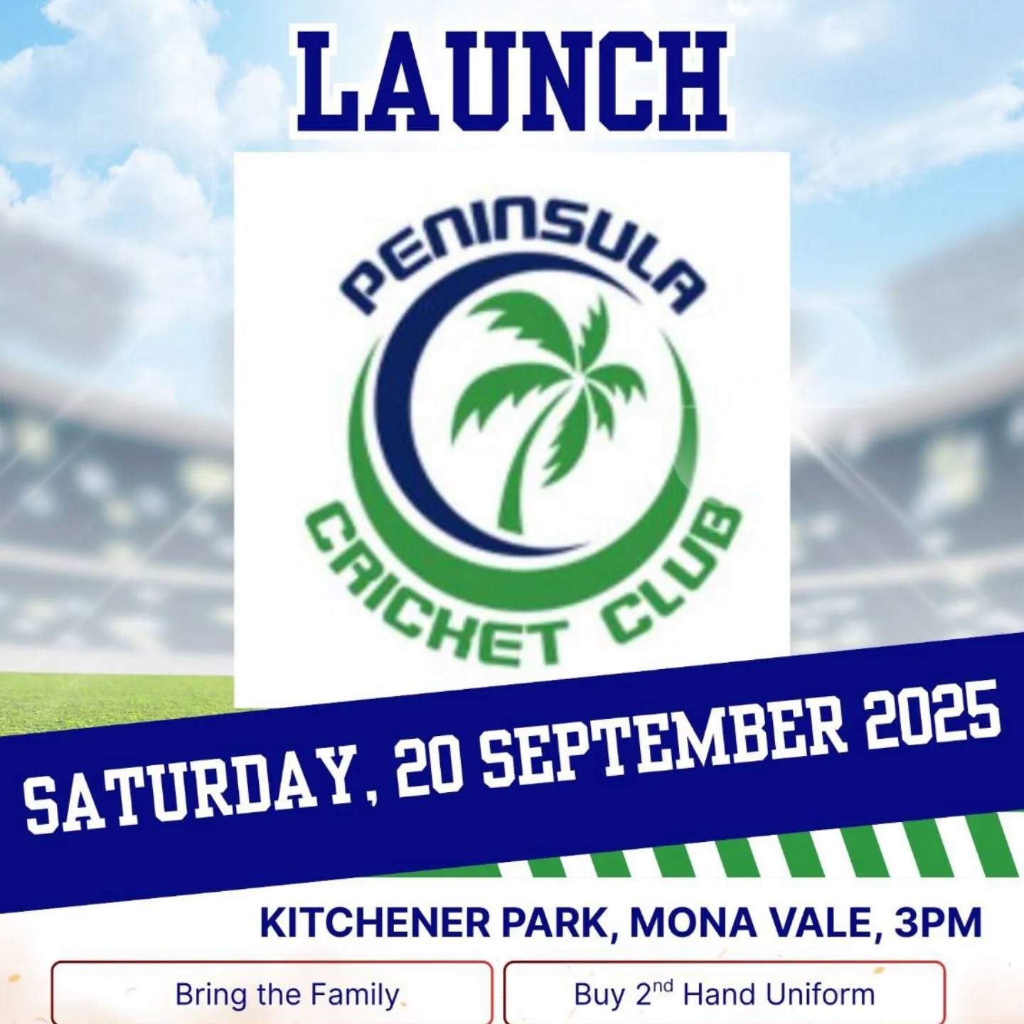 The sun will be shining tomorrow for our Season Launch.
Bring the picnic blanket down to Kitchener Park. Grab a Burger from the BBQ
Meet the committee.
Hear about key dates, initiatives from the Club.
Cheer on both our U12s Teams .
Blaster equipment set up
Catching Castle.
Jelly bean guessing comp.
It's all happening
See you tomorrow at 3