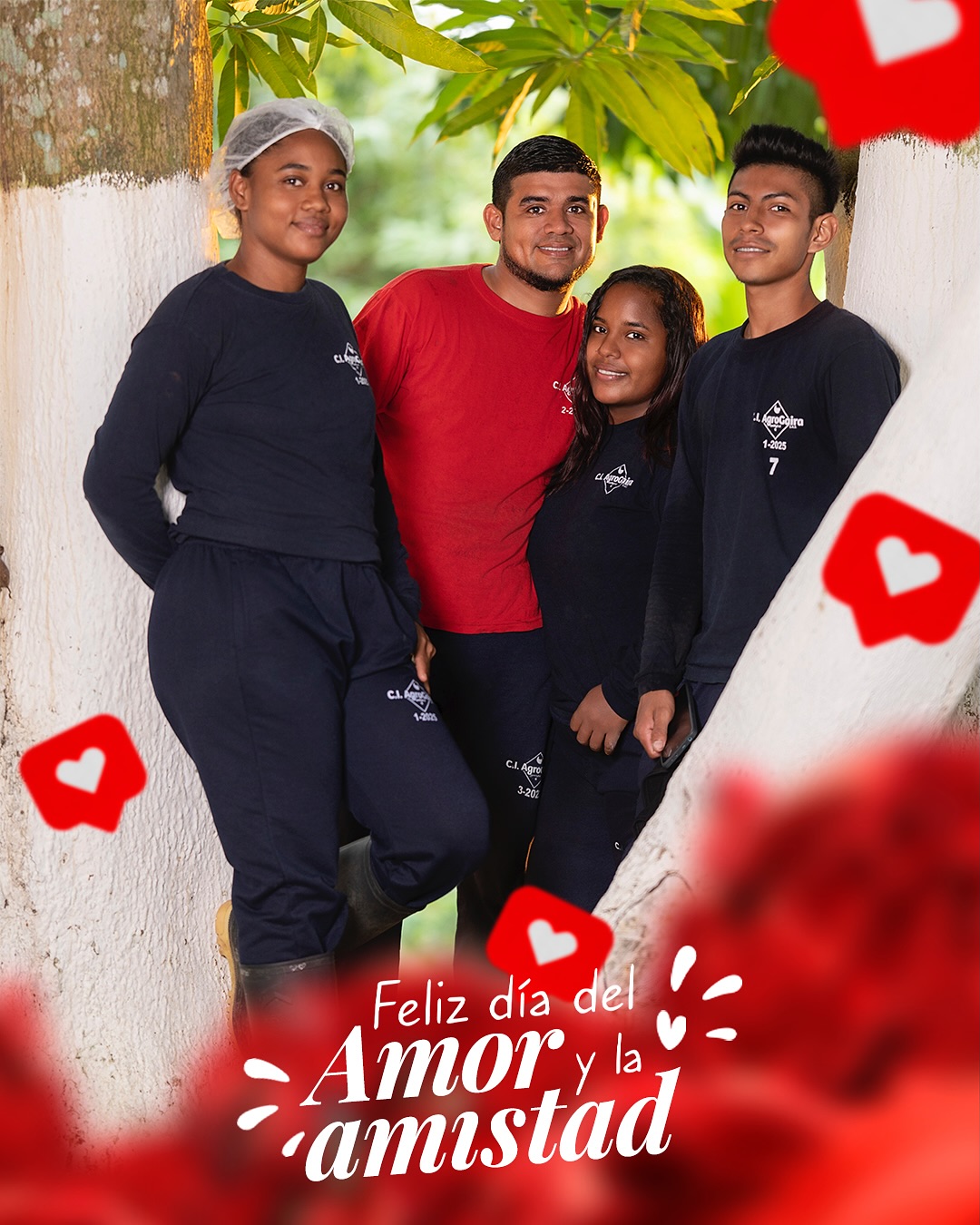 💛🌿 En este día del amor y la amistad celebramos los vínculos que nos unen como familia, amigos y compañeros de camino.
Cada sonrisa compartida, cada palabra de aliento y cada gesto de apoyo hacen que nuestro trabajo tenga un sentido más humano y cercano.
Hoy recordamos que el verdadero valor está en las relaciones que cultivamos día a día, porque juntas y juntos construimos comunidades más fuertes y solidarias. ✨❤️
#agropecuarialagaira #calidad #sostenibilidad #somoscomerciojusto #urabá #colombia #amoryamistad #creciendounidos #valoresqueunen