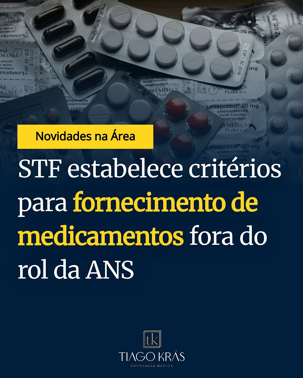 STF estabelece critérios para fornecimento de medicamentos fora do rol da ANS
>Novidades na Área
1. O que é o rol da ANS?
O rol da ANS define a lista mínima de procedimentos e medicamentos que os planos de saúde devem cobrir. Qualquer tratamento fora dessa lista pode gerar conflitos e demandas judiciais.
2. A decisão do STF
O Supremo Tribunal Federal determinou que medicamentos e tratamentos fora do rol da ANS podem ser fornecidos em situações específicas. Esse julgamento modifica a dinâmica de concessão de medicamentos e pode ampliar direitos dos pacientes.
3. Critérios para fornecimento
Para que o medicamento fora do rol da ANS seja fornecido, é essencial comprovar a eficácia do tratamento, além de existir prescrição médica. A decisão também considera a situação clínica do paciente como fator determinante.
4. Direitos dos pacientes
Pacientes têm o direito de buscar na Justiça o fornecimento de medicamentos necessários, mesmo que não estejam no rol da ANS. Essa decisão reforça a importância do direito à saúde como fundamental e inalienável.
Gostou do conteúdo?
Compartilhe com seus amigos e ajude a espalhar informações úteis sobre direitos na saúde!