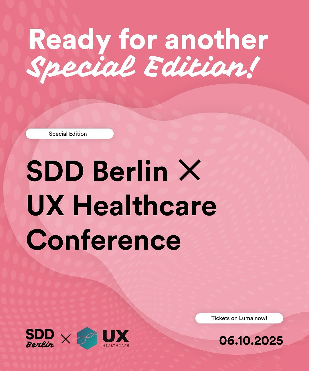 Get ready, Berlin! @sddberlin is teaming up with @ux_healthcare for a special pre-event on October 6, 2025 at adesso SE: https://luma.com/cdjmtybq
This is your chance to dive into the future of #healthcare #design and #network with #Berlin’s creative #community.
Here’s what you can expect:
Two #expert #talks:
➡️ Juanita Coetzee and Scott Marin will be sharing their insights.
➡️ Engage with hands-on #Experience #Tables.
➡️ Enjoy drinks and #networking in a relaxed, collaborative setting.
The event will be held at @adesso_se , located at Prinzenstraße 34, 10969 Berlin. You can easily get there using public transport, with the U8 Moritzplatz and U1 & U3 Prinzenstraße stations nearby.
Tickets are available now on Luma: https://luma.com/cdjmtybq
We can’t wait to see you there!