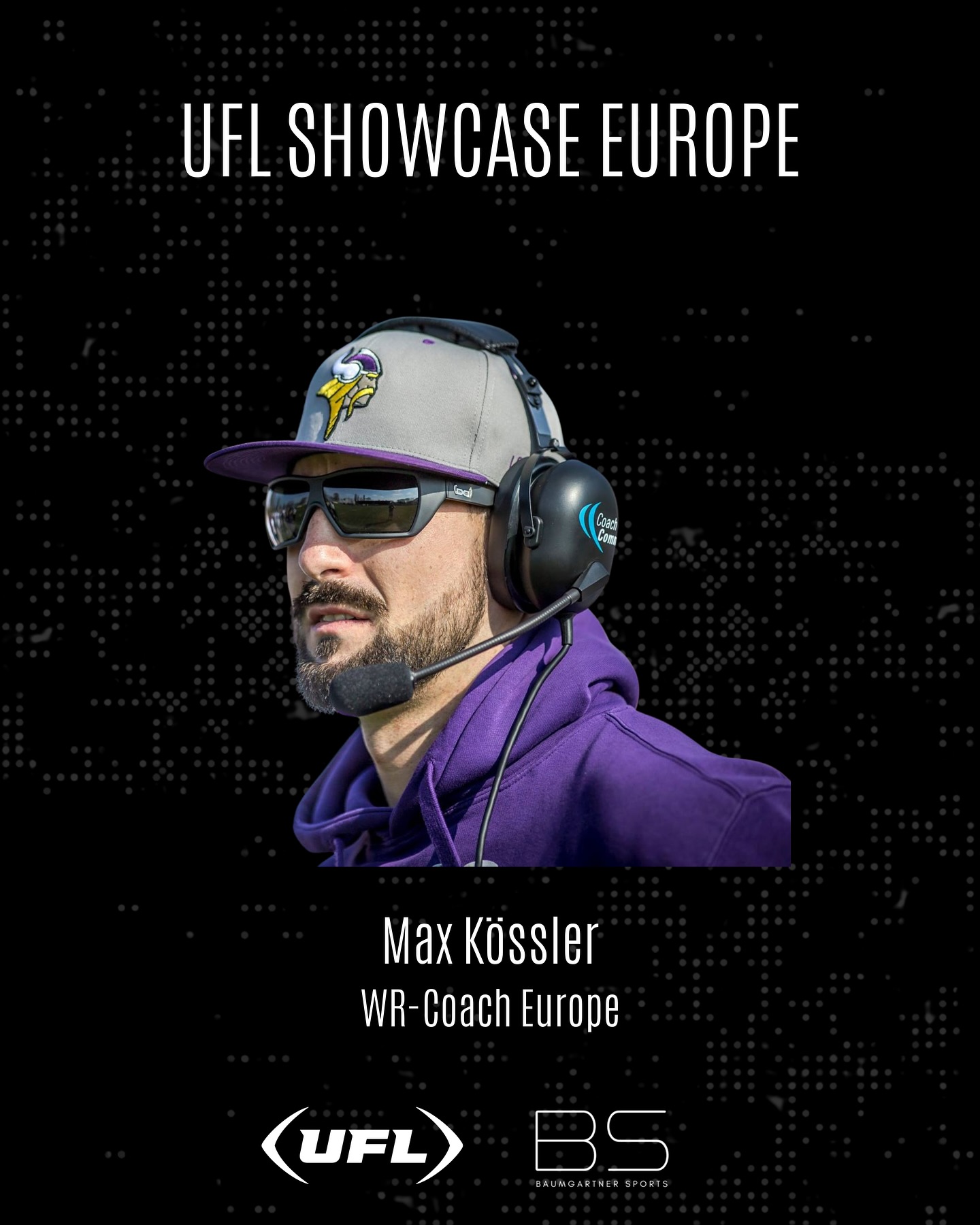 COACH ANNOUNCEMENT!!
Max Kössler is considered a top Wide Receiver Coach in Europe currently with the Vienna Vikings, and has been Offensive Coordinator with the Paris Musketeers.
Register today! Link in bio of @baumgartner_sports
#ufl #uflshowcases #uflshowcaseeurope #nfl #elf #europeanleagueoffootball #efa #europeanfootballalliance #gfl #safv #fffa #afl #ifl #proplayer #americanfootballinternational #leagueofopportunity