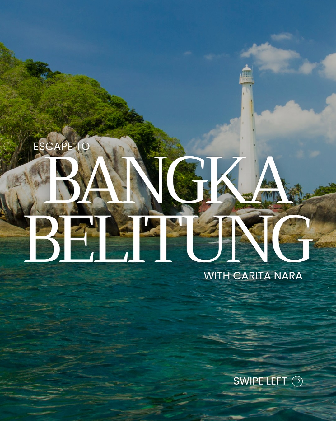 Climb a 19th-century lighthouse, then snorkel beneath its shadow—welcome to Bangka Belitung.
This island province in Indonesia is a rare blend of natural beauty and living history. At Pulau Lengkuas, the iconic colonial lighthouse still stands tall, offering 360-degree views of turquoise seas and scattered islets. Not far away, the surreal Danau Kaolin shines with vivid blue waters, a breathtaking transformation of an old tin mining site.
Bangka Belitung is also home to Tanjung Tinggi Beach, made world-famous by the film Laskar Pelangi, where giant granite boulders frame soft white sand and crystal-clear waves. Beyond the landscapes, the islands tell stories of tin and pepper trade that once connected Indonesia to global markets, and of cultures that merge Malay, Chinese, and local traditions into one vibrant heritage.
For travelers seeking both beauty and meaning, Bangka Belitung is more than a tropical escape—it’s a destination where every journey becomes part of a larger story.
#BangkaBelitung #IslandEscape #IndonesiaTravel #VisitBangkaBelitung #IslandLife #BeachVibes #SnorkelingParadise #TropicalGetaway #VisitIndonesia #HiddenParadise #WanderlustIndonesia #DanauKaolin #LengkuasLighthouse #TanjungTinggiBeach #IndonesiaIslands
