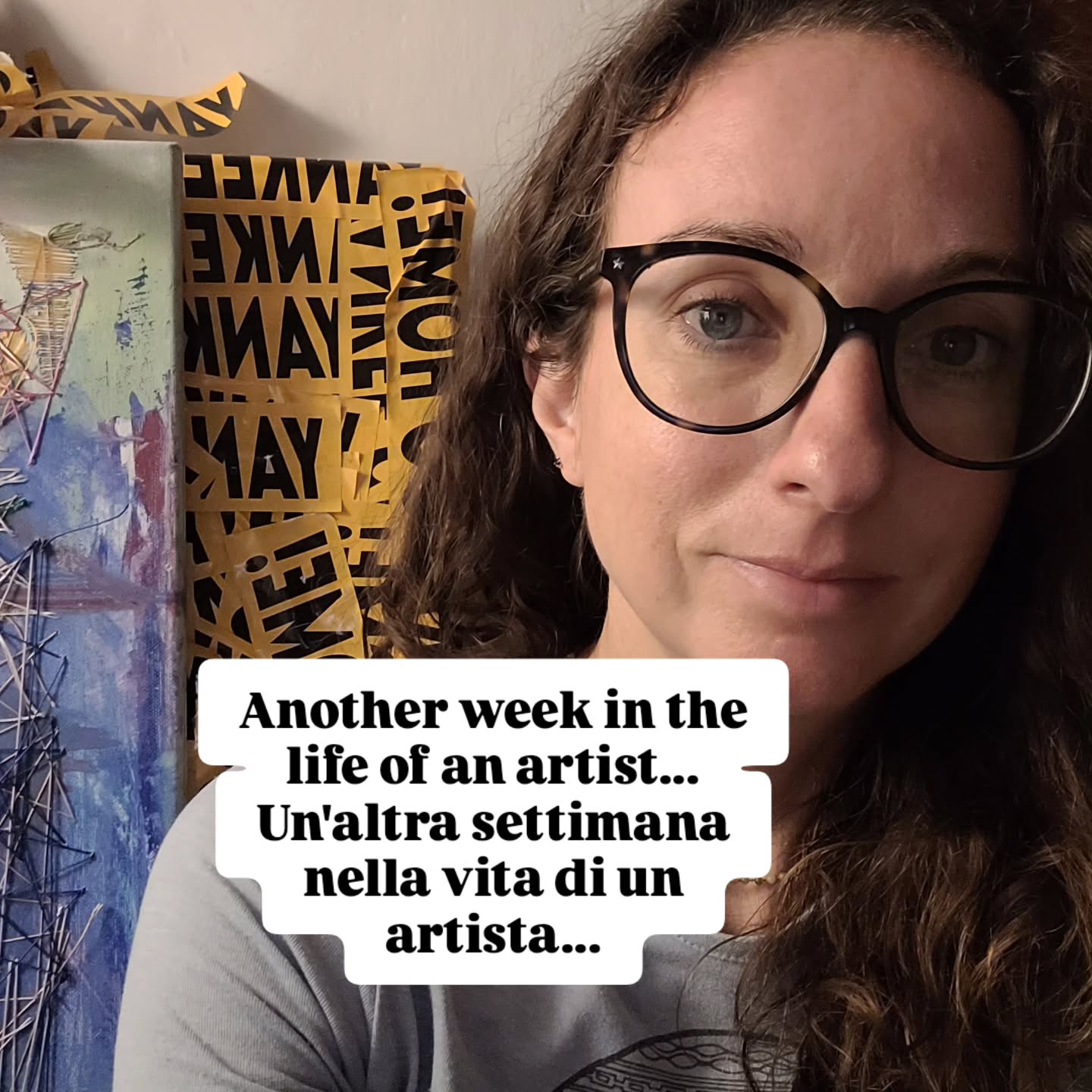 Another week in the life of an artist...
Un'altra settimana nella vita di un artista...
Another week has passed and it is already the end of September. Painting has been put off for too long, and some days last week were heavy. I did get some things done for my art and projects are moving ahead.
Un'altra settimana è passata, è già la fine di settembre. La pittura è stata messa da parte per troppo tempo, ma qualche giorno della settimana scorsa è stata pesante. Ho fatto qualcosa per la mia arte e diversi progetti stanno andando avanti.
Last week reminded me to stay in the present, allow for life's lessons, but that risks need to be taken because I am getting signs all over the place for what my future may hold.
La settimana mi ha ricordato di stare bel presente, di permettere alla vita di darmi ancora lezioni, ma ge qualche rischio va preso perché il futuro mi sta mandando dei segnali ed è ora di fare qualcosa.
Tomorrow I promise myself to get the painting supplies out and finally go back to what I love....just after I finish some ironing.
Domani ho promesso a me stessa di tirare fuori le cose d'arte per la pittura e di tornare a qualche amo...ma solo dopo aver finito di stirare.
(Artist life, painting, weekend, future, american artist, September, abstract artist)
#creativeprocess #week #Florence #flowers #movies #future #abstractenergy #artvibes #artist #artista #creativesoul #soulsearch #painter #abstractartist #abstractcreative #myworld
