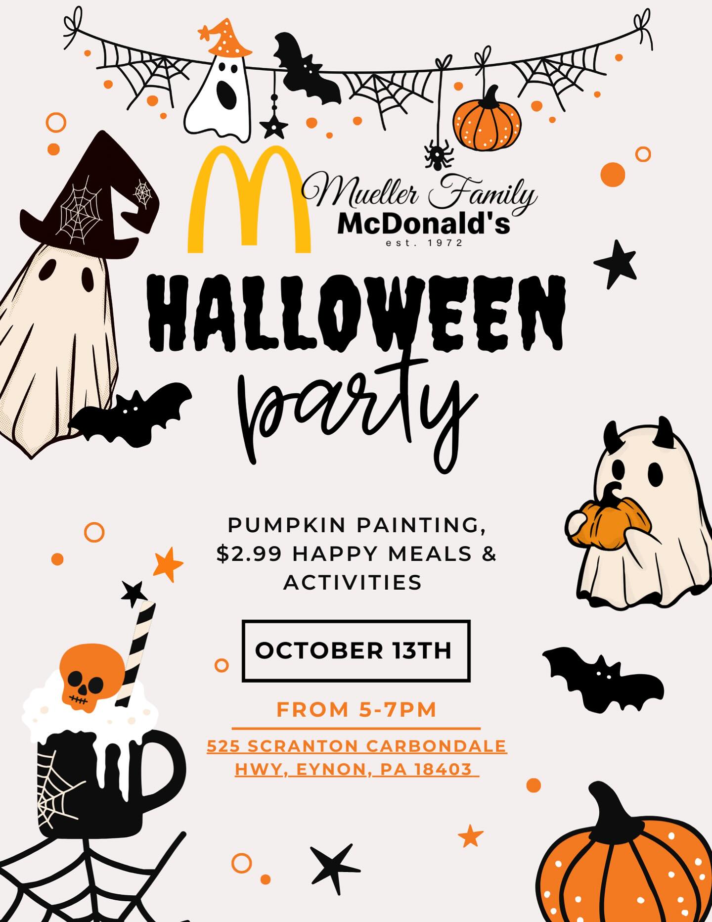 #halloween2025 #halloweenparty #mcdonalds #familyfun #freeavtivities #familyfirst #happymeals #crafts 🎃🥳