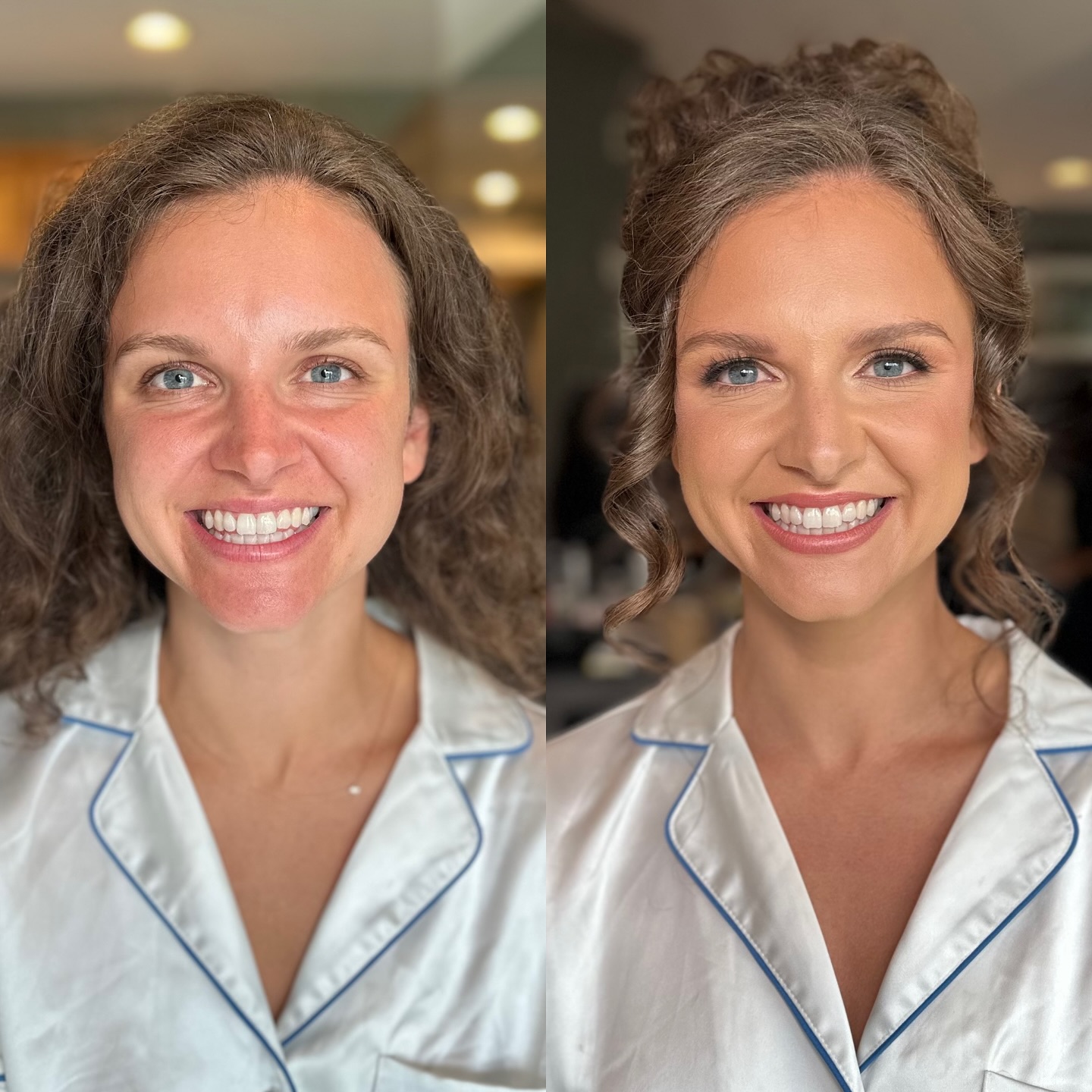 When booking us for your wedding day here are some things you should know:
• We offer both airbrush makeup and/or traditional
• We offer both hair and/or makeup services
• We work with all skin types and hair textures
• We can accommodate large wedding parties
• We LOVE what we do and we would love to work with you!
Makeup created by Brittanie