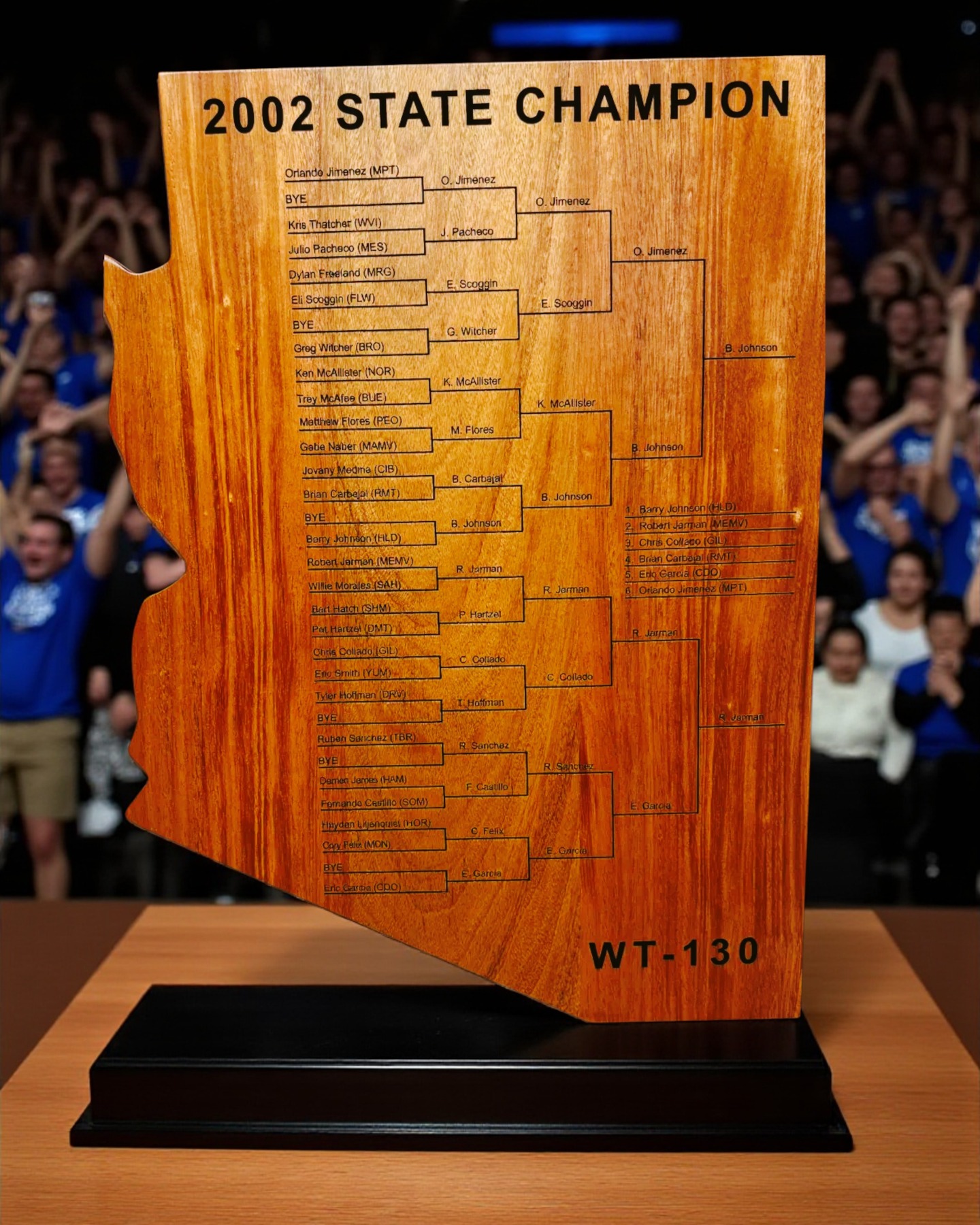 Two brothers. Two championships.
After a house fire destroyed their original plaques, we were honored to recreate them—solid wood outlines of Arizona engraved with the 2002 and 2006 State Wrestling titles.
A tribute not just to victories, but to memories that refuse to burn. 🏆🌵
#CustomWoodwork #ArizonaWrestling #StateChampionship #Handcrafted #WoodworkDesignsHawaii #HeirloomPiece #MadeWithAloha
#CustomWoodSign #Wrestling #StateChampionship #ArizonaCraft #Restoration #Heirloom #MadeInHawaii
Woodwork Designs Hawaii, located in Kaneohe just a few minutes from the H3 and Likelike Highway, is a family-owned business and a perfect hub for creativity and expertise. We specialize in high-quality woodworking, millwork, jointing, planing, resawing, custom fabrication, CNC work, laser engraving, and a complete sewing shop for machine proficiency. We offer free consultations and cater to homeowners, craftsmen, and businesses, providing personalized experiences tailored to each client's unique needs. Our custom creations include custom cabinetry, commercial displays, urns, awards, plaques, memorabilia, paddles, custom signs for homes, family name plaques for entries, and much more. "Building relationships from our hands to yours."