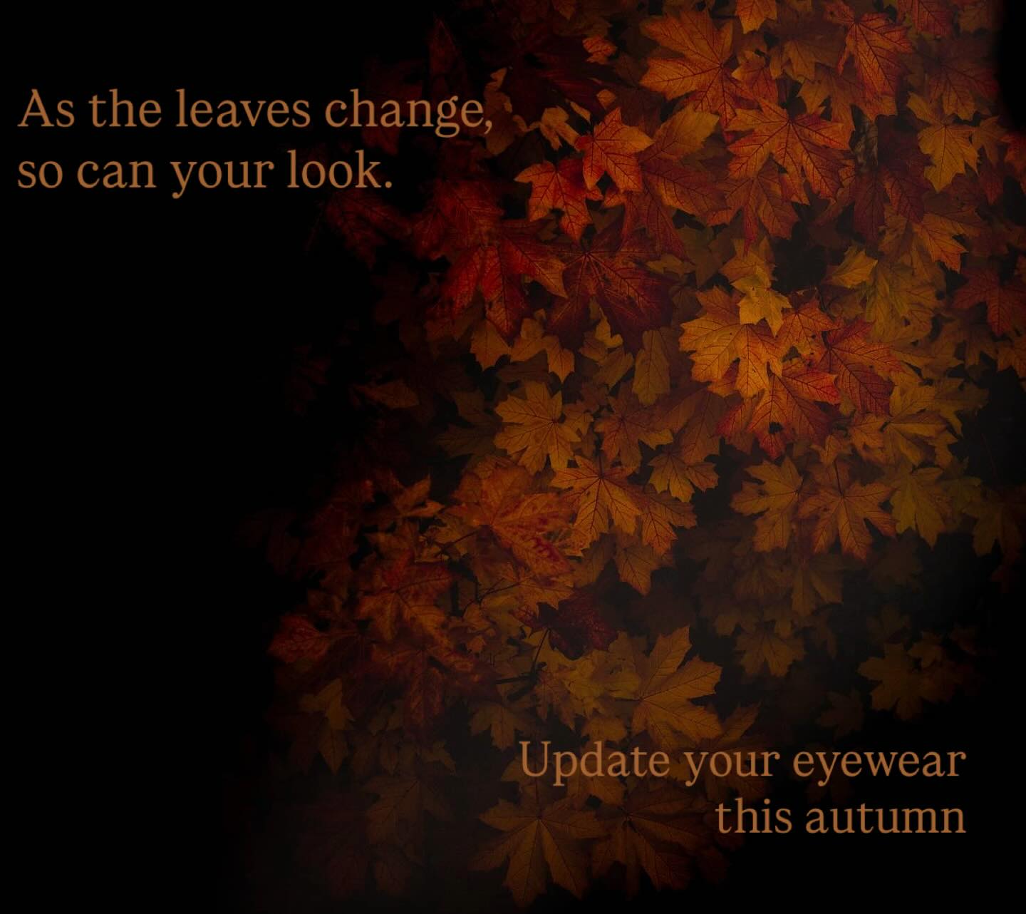 Autumn brings rich tones, soft light, and endless inspiration for a new look with Caron Eyewear.
#caroneyewear #opticians #independentopticians #neweyewear