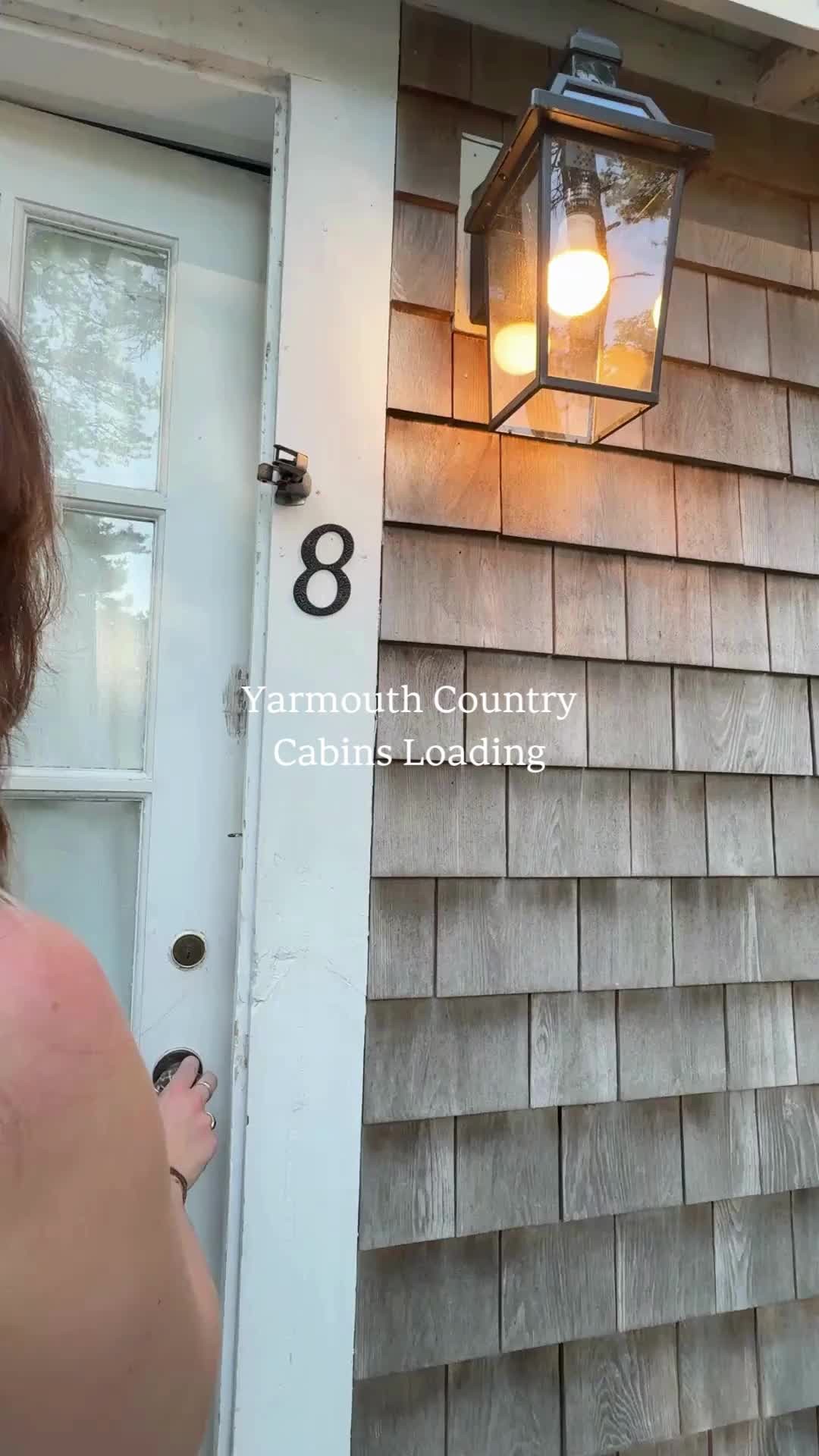 Cabin days, Cape Cod ways. 🌊🏡✨#YarmouthCountryCabins #CapeCodVibes #CabinLife