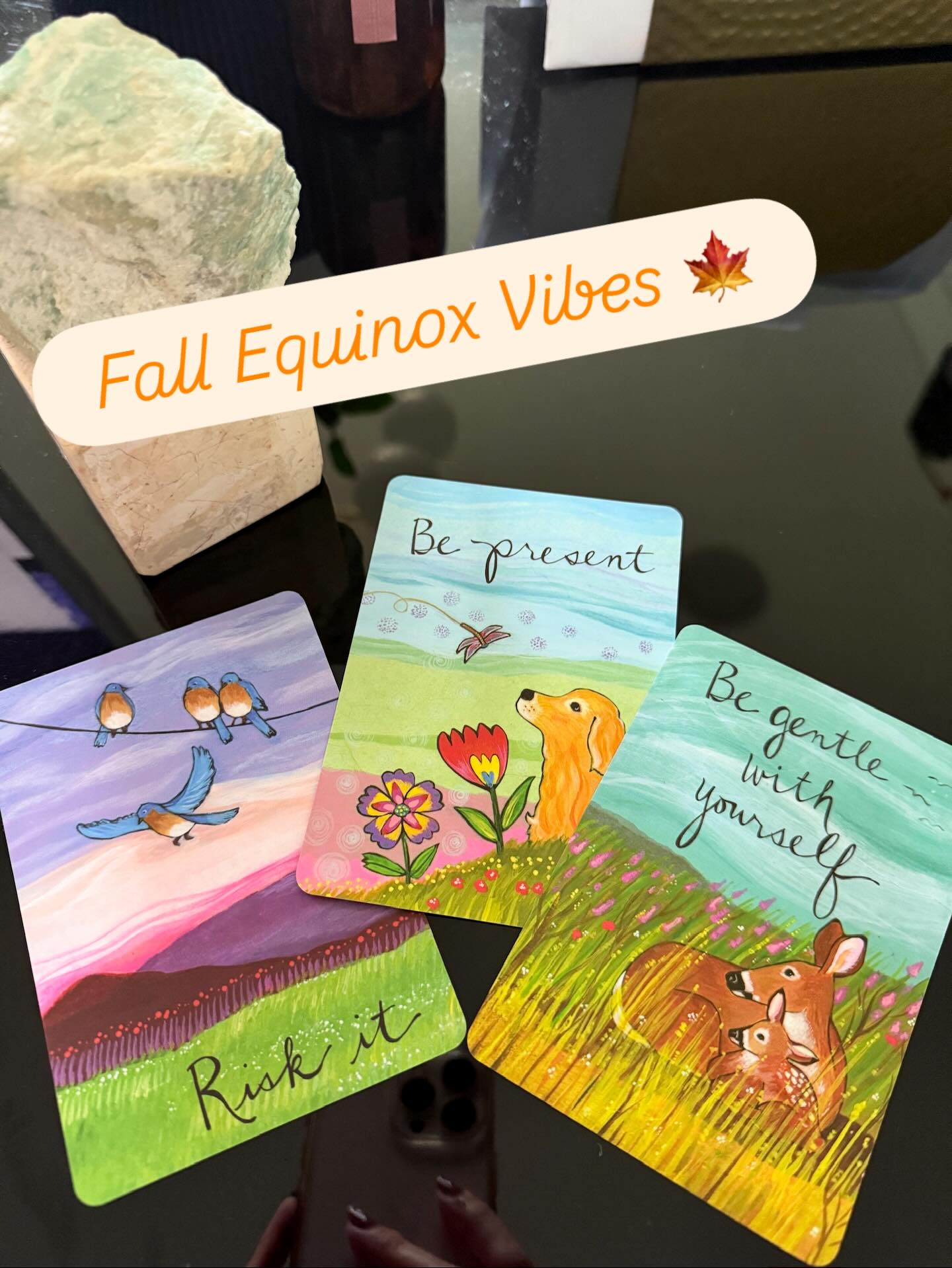 Fall Equinox. New moon. Eclipse. ✨
The season of balance—light and dark, endings and beginnings.
I spent time reflecting and pulled three cards to guide me through the rest of the year:
🌙 Risk it – Speak up. Align with my truest self. Take the leap even when it feels uncomfortable.
🌙 Be present – Life can move so fast, but when I’m rooted in the moment, I remember that time isn’t linear—it’s just a construct.
🌙 Be gentle with yourself – Ease up. Release resistance. Meet life as it is, not how I think it should be.
As a leader, CEO, mom, and woman navigating many roles, these reminders feel especially timely. This year I’ve harvested so much: stepping deeper into the divine feminine, speaking on equanimity, becoming a Fair Play facilitator, leading @luxurylivingchicago through record leasing and exciting partnerships, and most importantly—making space for joy, fun, and play.
For me, leadership isn’t just strategy and metrics (though I love those too). It’s about listening inward, aligning with truth, and showing up fully human. That’s the energy I’m carrying into the rest of 2025—guided, present, and with the courage to do what is mine to do.
How are you reflecting, balancing, or resetting in this equinox season? 🍂
#leadership #ceo #realestate #fallequinox #cardpull #oraclecardreading #eclipse #newmoon