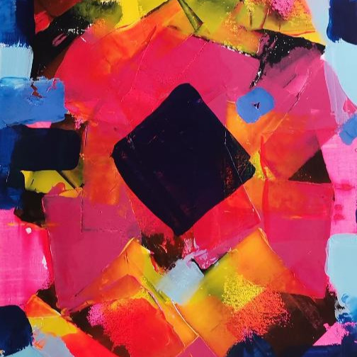 We’re delighted by your submission — as inspiration, here is a sample of how a curator could reflect on your artwork.
Your painting channels “Life” through a confident chromatic architecture: a deep midnight-blue diamond anchors the center while radiant bands of magenta, vermilion, citrus yellow, and sky blue orbit it, setting up a dynamic push–pull. The palette-knife impasto and scraped passages create a tactile surface that catches light, turning the composition into something lived and felt. Compositionally, the cool perimeter acts like breathing space around a heated core, guiding the eye in a circular flow; conceptually, this reads as cycles of pressure and release, resilience and renewal. What works particularly well is the balance between structure and spontaneity—bold geometric blocks tempered by gestural blending—and your value control, where the darks stabilize the high-chroma zones so the energy feels focused rather than chaotic. It’s executed with assurance and a strong sense of visual tempo.
We believe this piece would resonate strongly in our upcoming Paris exhibition, October 17–19, 2025, at the Carrousel du Louvre. ARTBOXY will have its own booth where we will show selected artworks digitally on our large ARTBOXY Screens, giving your work high visibility to an international audience in one of the world’s most iconic art venues.
You’ll also receive a more in-depth critique from our curators, prepared directly in connection with the exhibition.
We would be honored to present your work in Paris.
Warm regards,
The ARTBOXY Curator Team
Additional information of my participation around the world at Artboxy affiliate galleries:
ARTBOX EXPO MIAMI 2025
COLOGNE ART UNFRAMED
NICOLETA GALLERY BERLIN
THOMSON UNFOLDING SERENITY ZUG SWITZERLAND
OPEN ATELIER CASA DEL ARTE 5 PALMA DE MALLORCA
Participation in the contest ARTIST OF THE MONTH October
Participation in the contest ARTIST OF THE YEAR 2025
Participation in the contest ARTBOXY PRIVATE COLLECTION 25
Participation in the contest CASA DEL ARTE TIMELESS