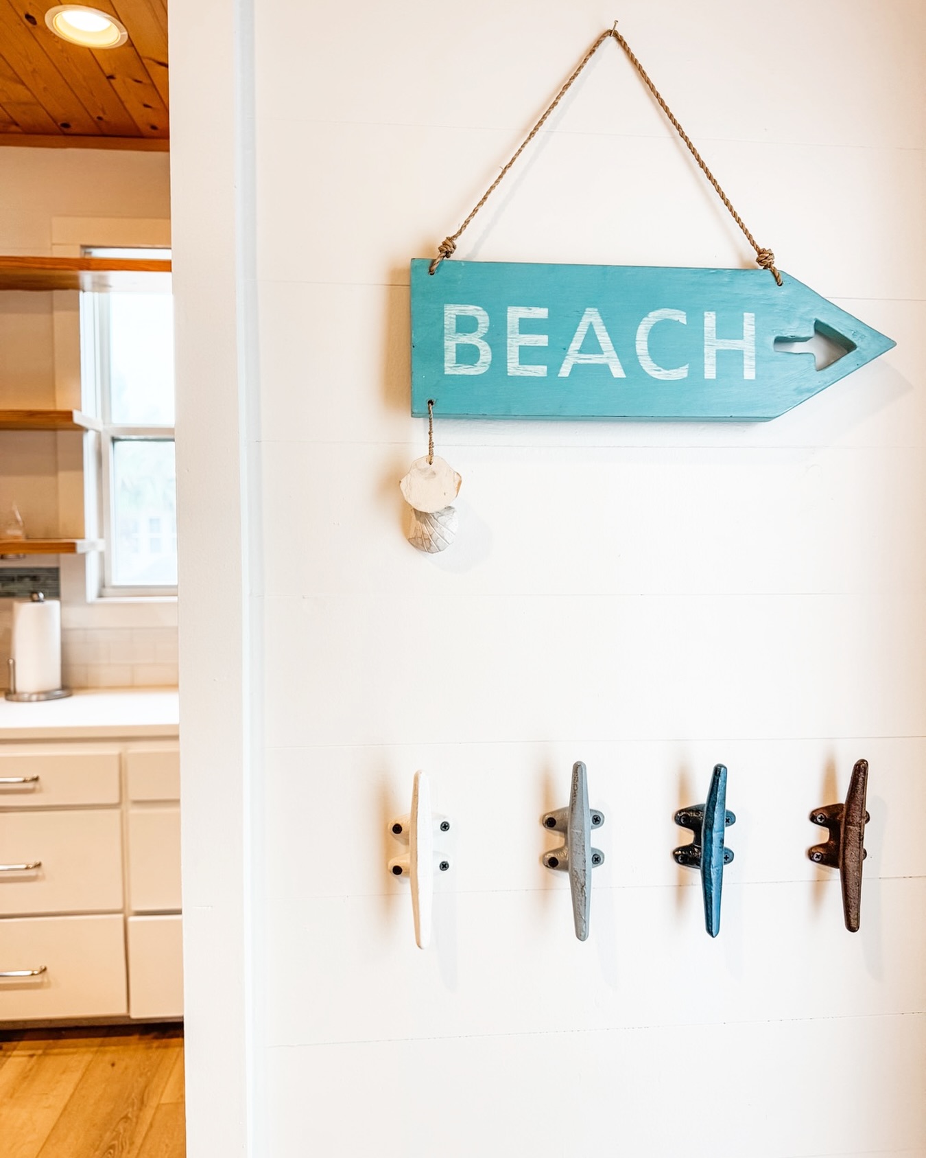 This way → toes in the sand
That way ← crumbs in your hand