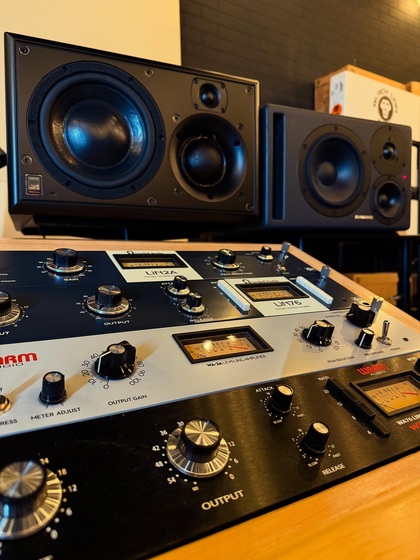 Setup on the Listening Room has begun!
You can book the space to try out the following Studio Monitors -
ATC SCM25A Pro
Dynaudio Core 47, Lyd 48, Lyd 7
Adam Audio A8H, A7V
EVE Audio SC3070, SC208
Genelec The Ones 8341AP, 8331APM
Antelope Atlas i8
And more!
Message to book your private listening session at GB Music & Sound.