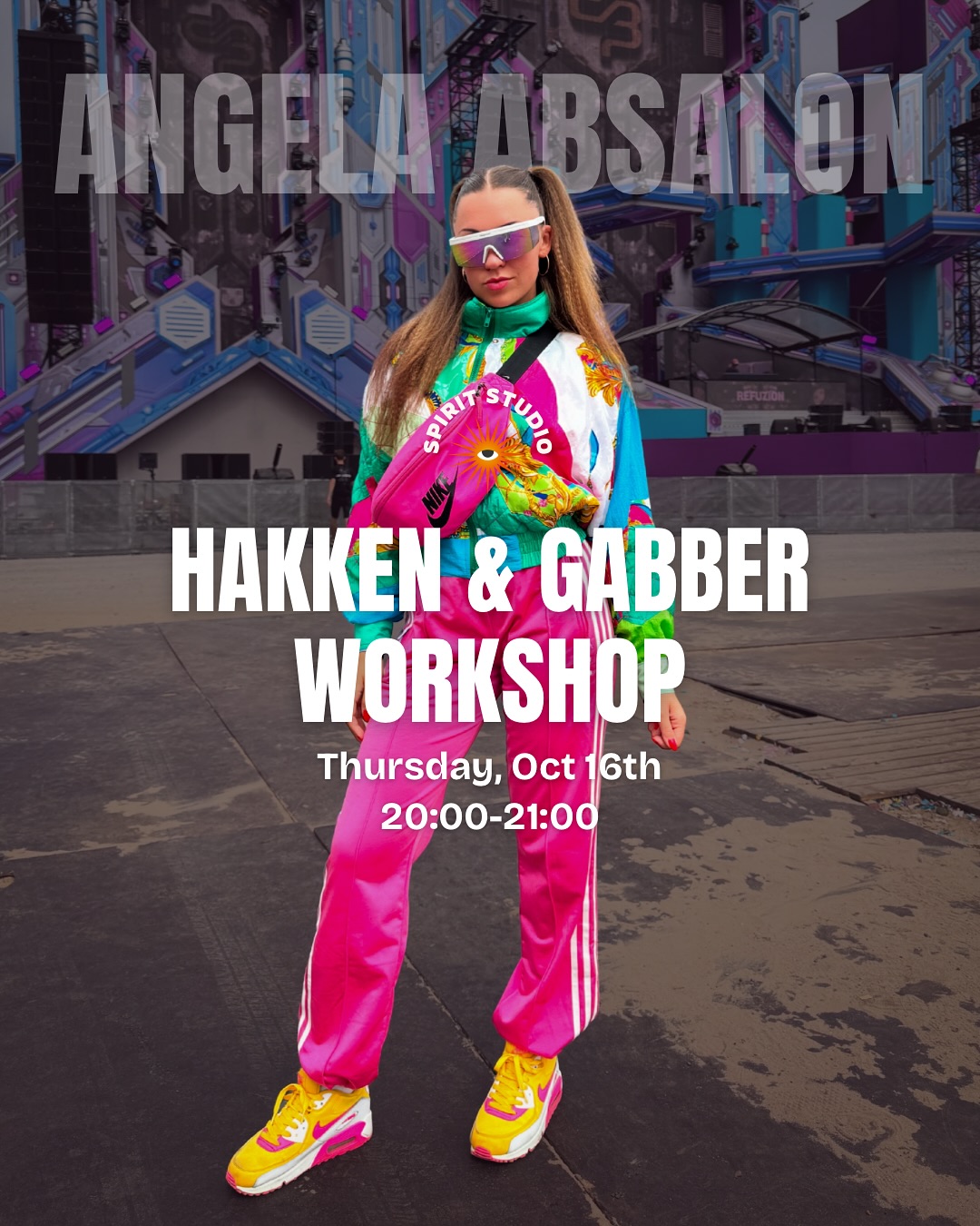 ๐จย WORKSHOP ALERT ๐จ
Learn to dance to hardstyle music ๐ฅ
๐ฅย Hakken & Gabber with Angela
๐๏ธย Thursday, October 16th at 20:00-21:00
๐ Spirit Studio, Liimi 1c, Tallinn
๐ฑย Complete beginners level
๐๏ธย 20โฌ // 30โฌ Bring-a-Friend
โ๏ธย Sign up at www.spiritstudio.ee
๐ฅ What to expect
Our workshop is going to be full of energy! Weโll learn several different styles (hakken/gabber) and moves you can dance to hardstyle and hardcore music with. The music tempo ranges from 150โ200+ BPM (beats per minute). If you love hard music, come and learn how to dance to it too!
๐ Meet Angela
โIโm Angela, and I first came into contact with hardstyle in 2018. I started by listening to calm euphoric hardstyle and smoothly moved down the rabbit hole towards hardcore, uptempo, and terror. Iโve been to many hardstyle parties, and of course, my passion is dancing. Dancing to hardstyle/hardcore music is called hakken / gabber dance.
In 2020, I also started my DJ career, and the main styles Iโve played have been hardcore, uptempo & terror โ since regular hardstyle already felt too mild for me. ๐โ
Event will be fueled by @redbullestonia ๐ฅ
See you in class! ๐ฅ