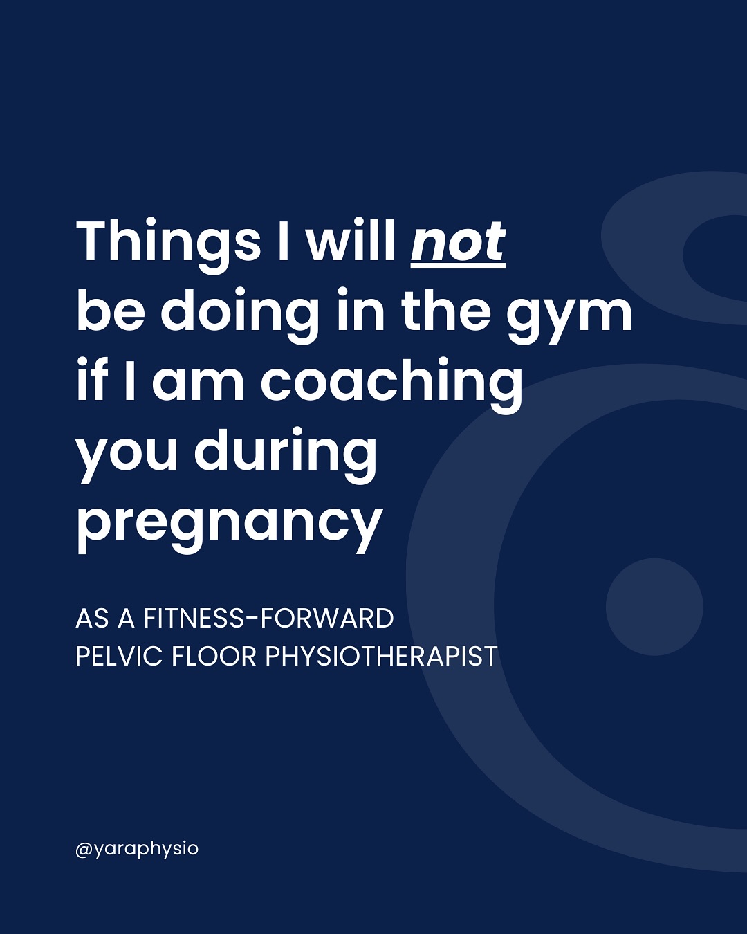 Here’s the truth 👇
Pregnancy training isn’t about following a long list of “don’ts.” It’s about adapting your workouts to your body, your history, and your goals.
Outdated rules like “don’t lift more than X pounds,” “never let your heart rate go above 140,” or “crunches will cause diastasis recti” create unnecessary fear instead of building confidence.
Every pregnancy is unique and that’s why I don’t coach with rigid restrictions. Instead, we look at the risk vs. benefit ratio together and decide what makes sense for you.
➡️ Sometimes that means allowing a bit of coning if it helps keep your core strong, because the greater risk might actually come from stopping and losing strength altogether.
Pregnancy training isn’t black and white and the recommendations should be individualized.
💬 What’s a pregnancy training “rule” you’ve heard that left you confused? Share it in the comments, I’d love to break it down for you!
#pregnancytraining #pregnancymyths #pelvicfloorphysio #montreal #pregnancytrainingtips #pregnancyworkout