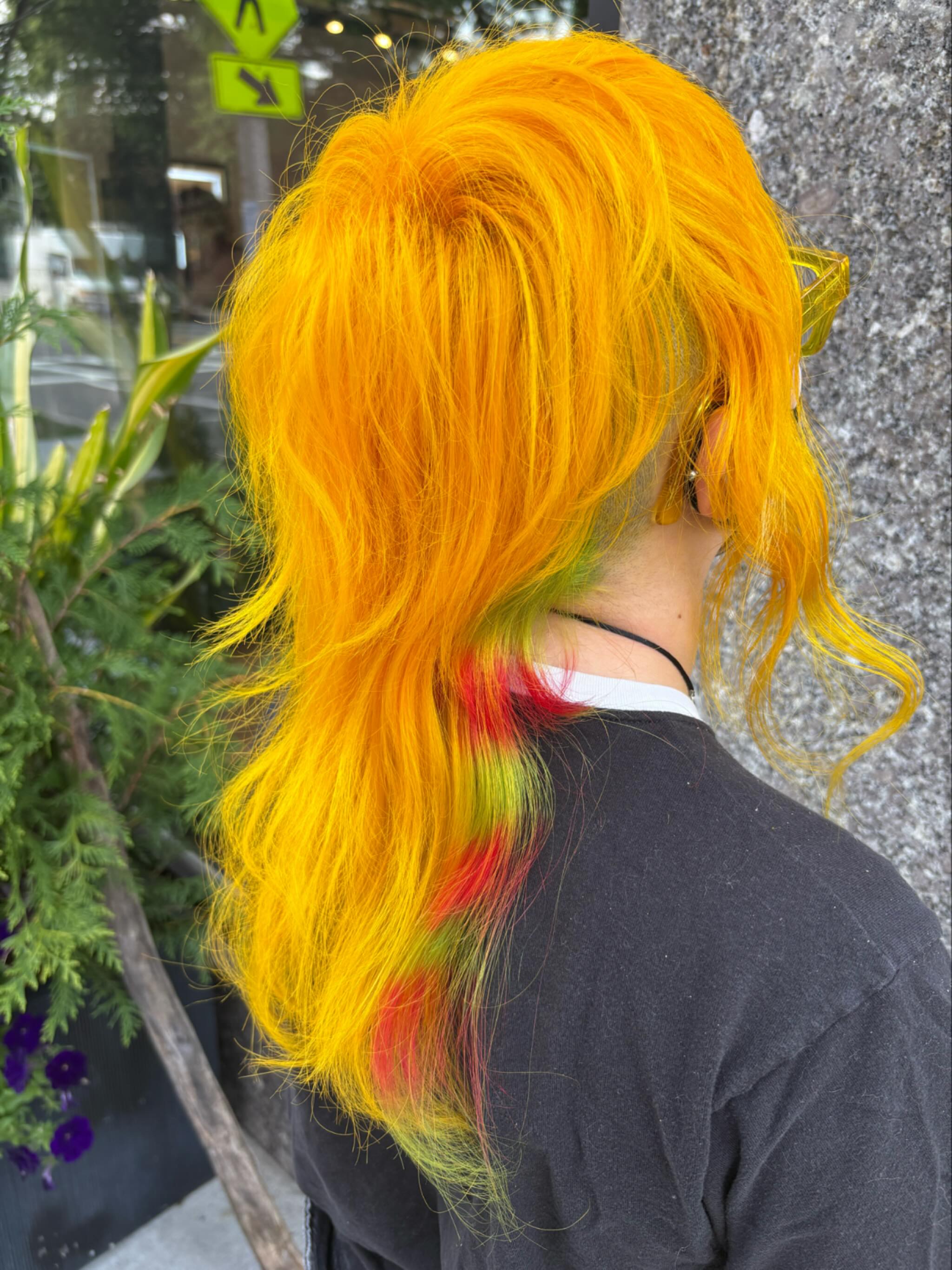 Color by Sam 🐛
#jamaicaplain #bostonvivids #bostonvividhair #bostonalthair #bostonalthairstylist #bostonmullet #yellowmullet #raccoonhair #raccoontail #bostonqueerhair #bostonqueer #jplocalfirst #jamaicaplainma #bostonvividcolorist